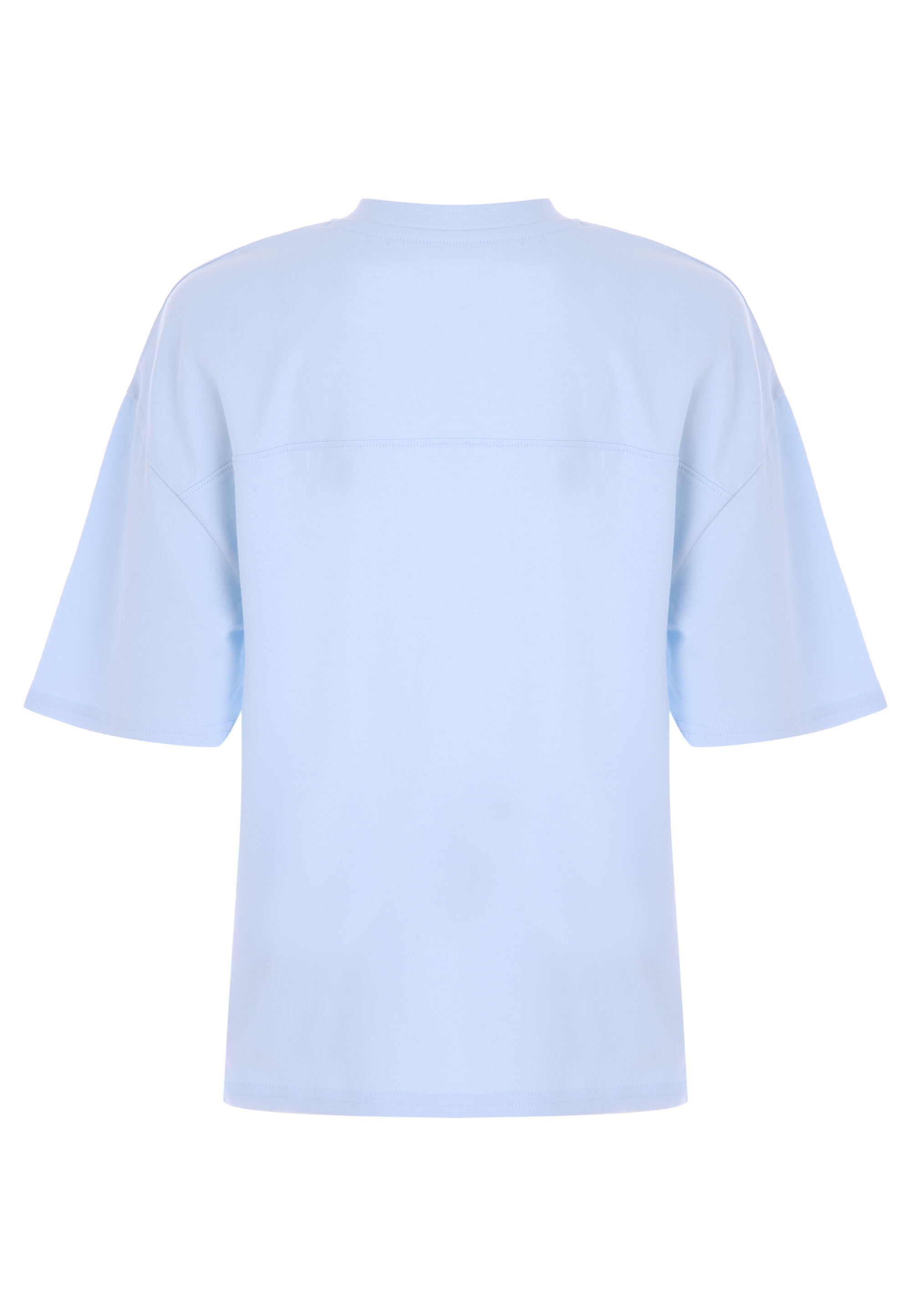 Older Boys Light Blue Relaxed Fit Tee