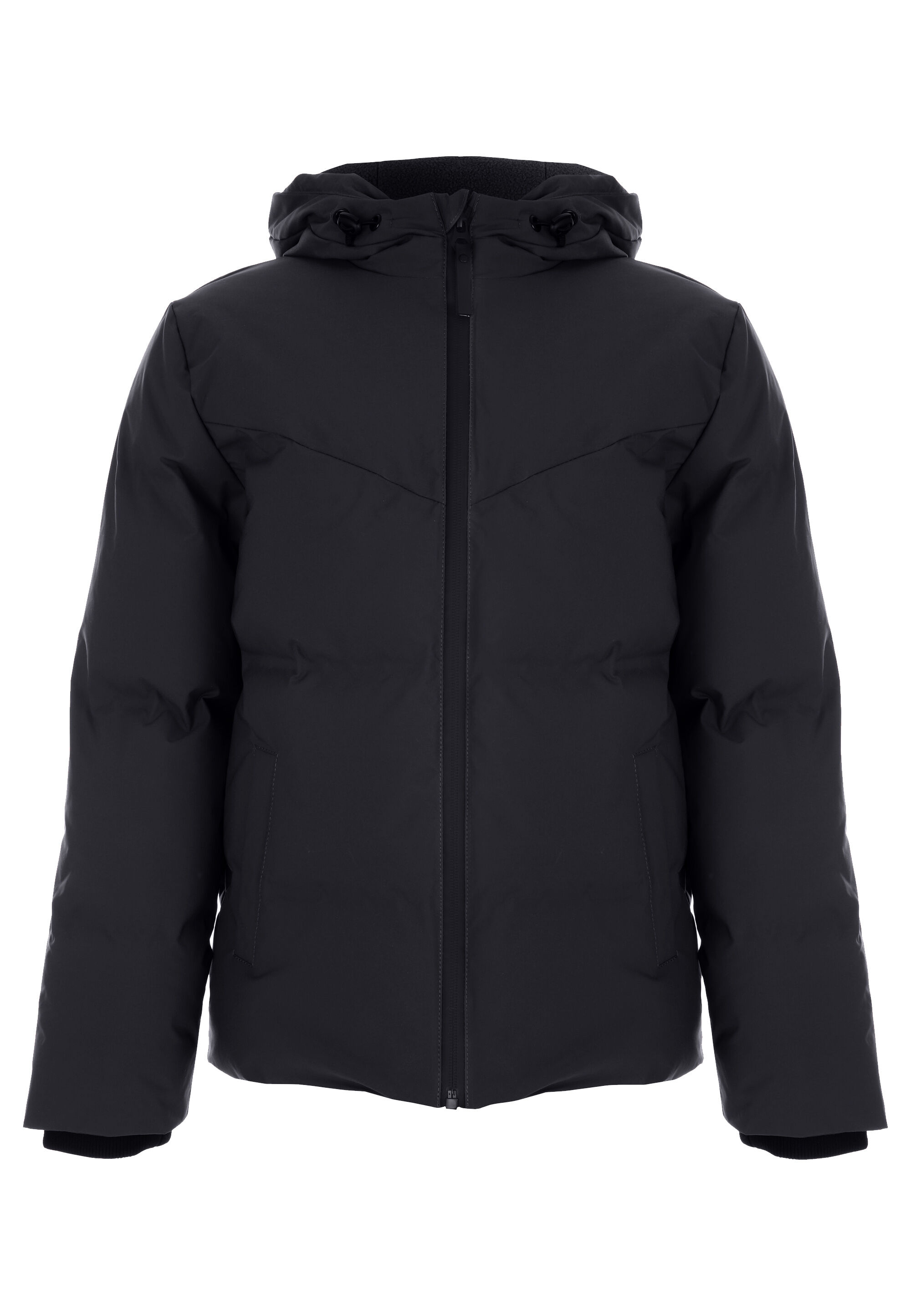 Older Boys Black Padded Jacket