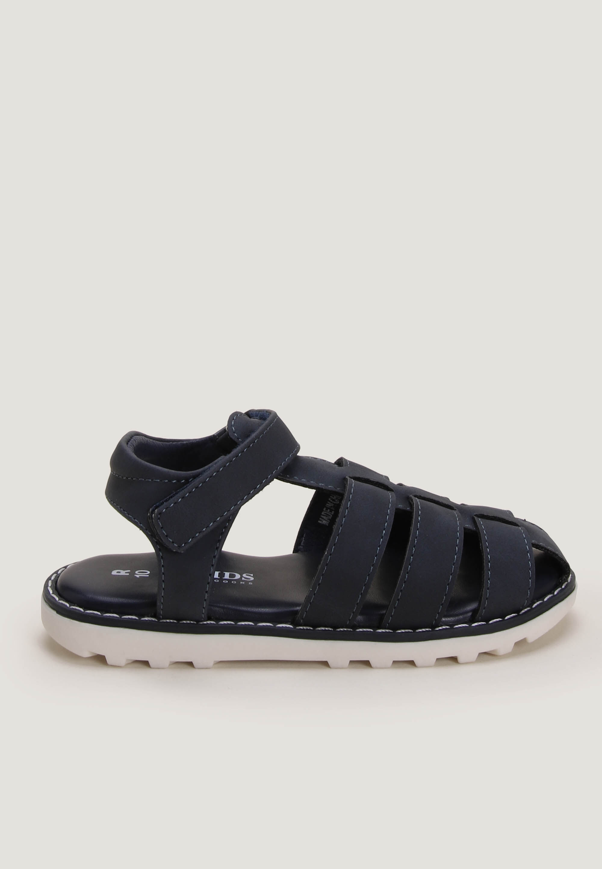 Younger Boys Navy Fisherman Sandals
