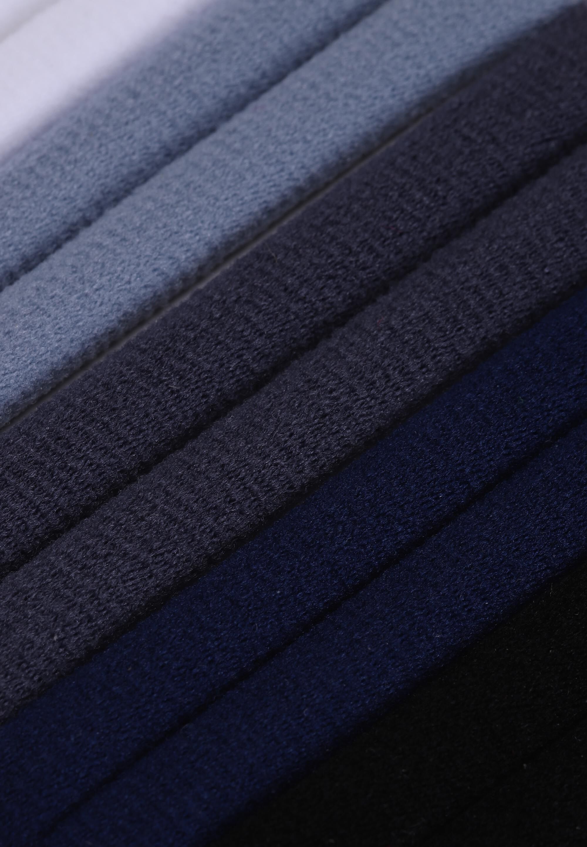 Womens 10pk Blue Jersey Elastic Hair Ties