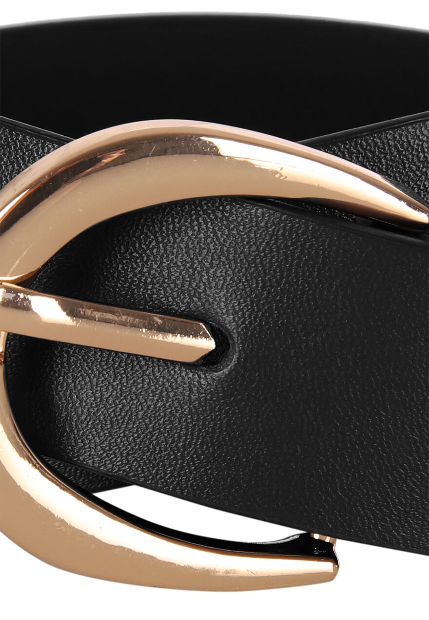 Womens Black Jean Belt