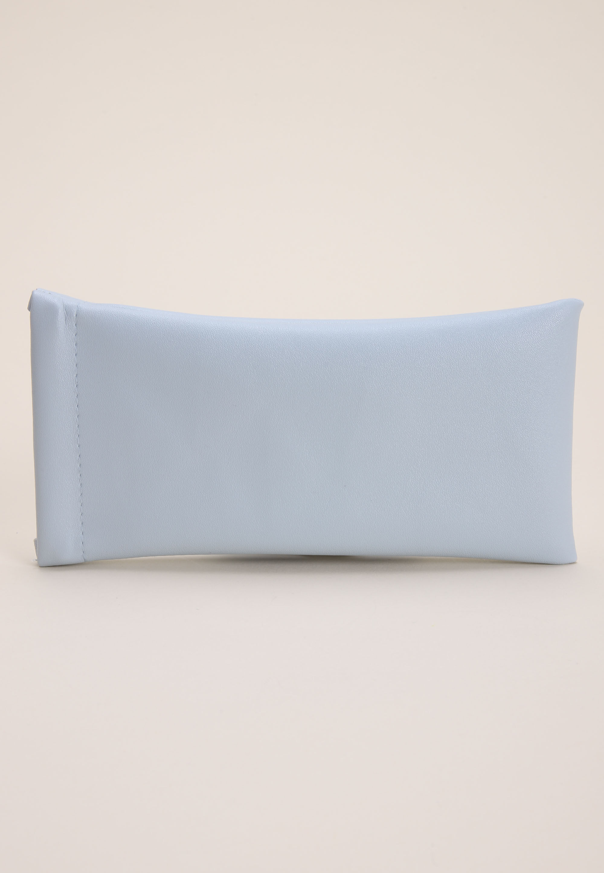 Womens Blue Plain Sunglasses Case