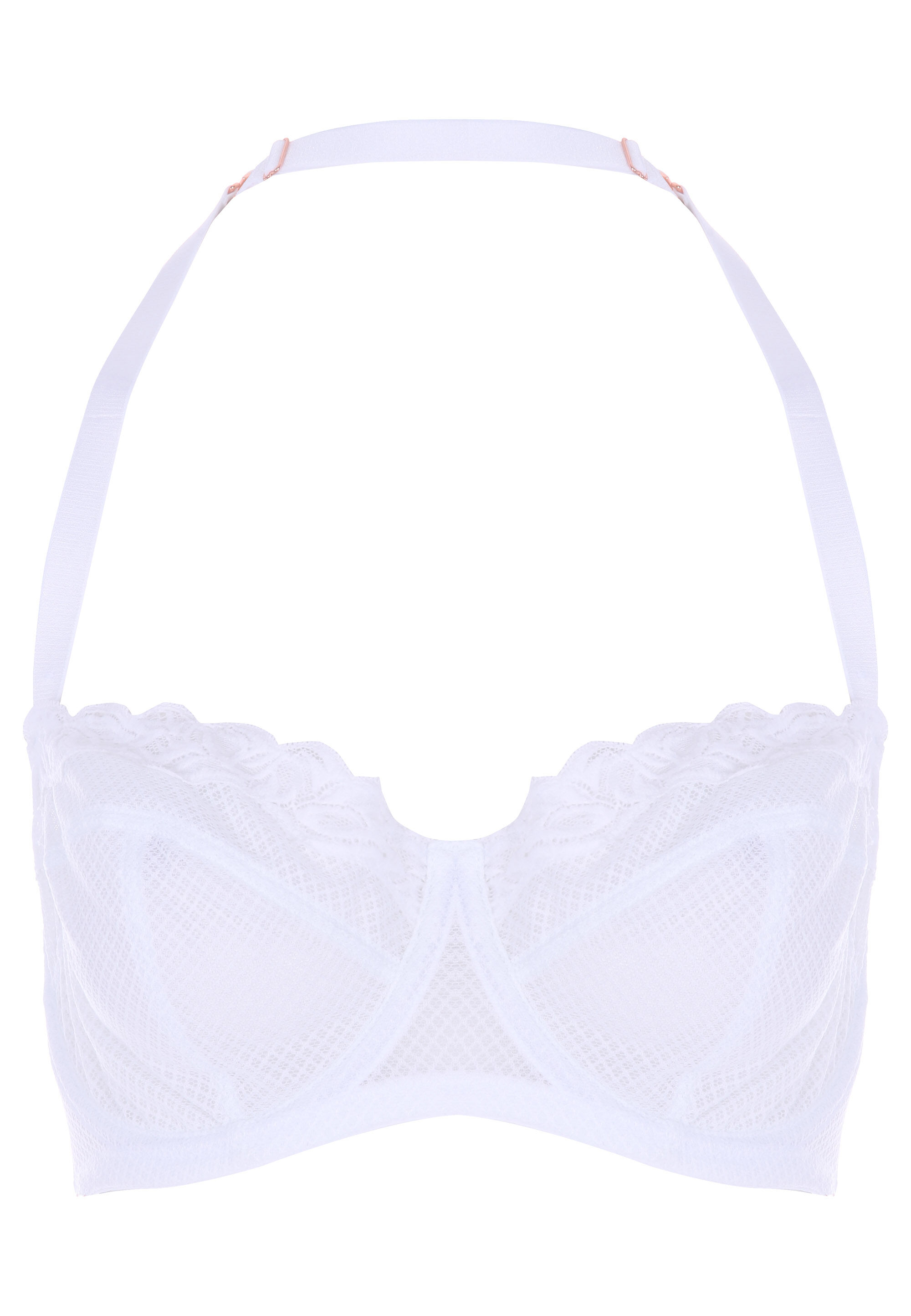 Dorina Womens DD+ White Non Padded Addison Bra