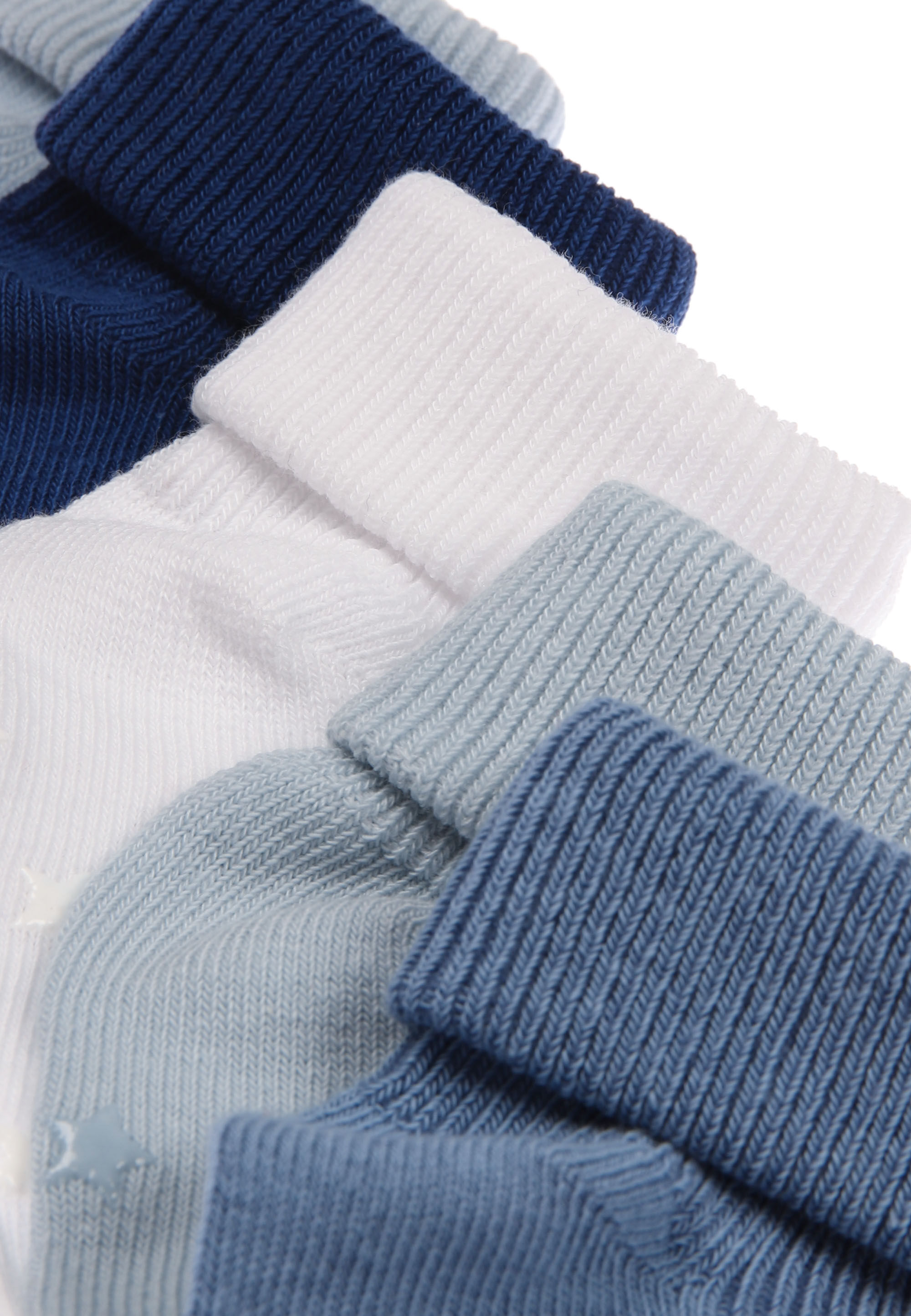 Baby Boys 5pk Blue Socks