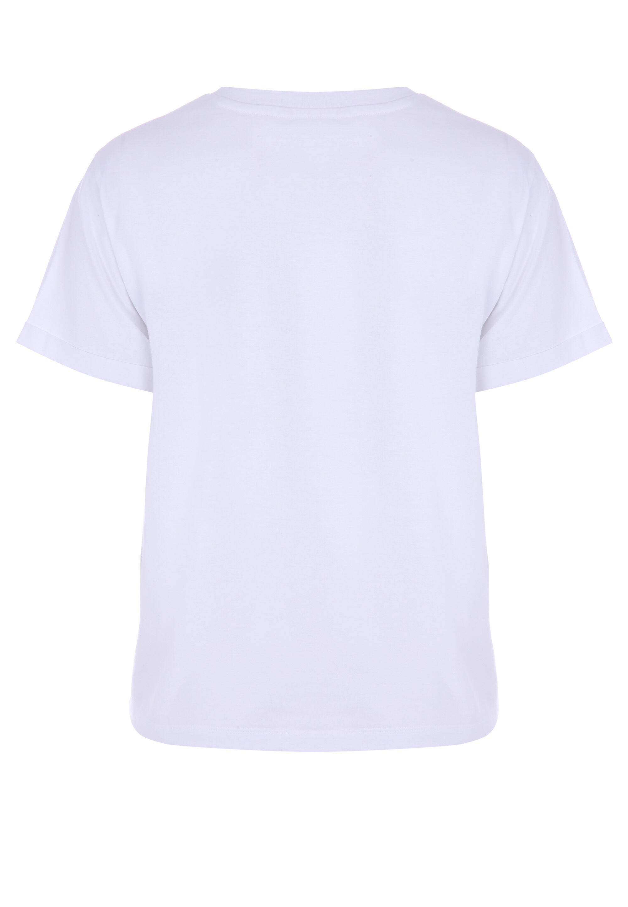 Womens White Slogan Tie Front T-shirt