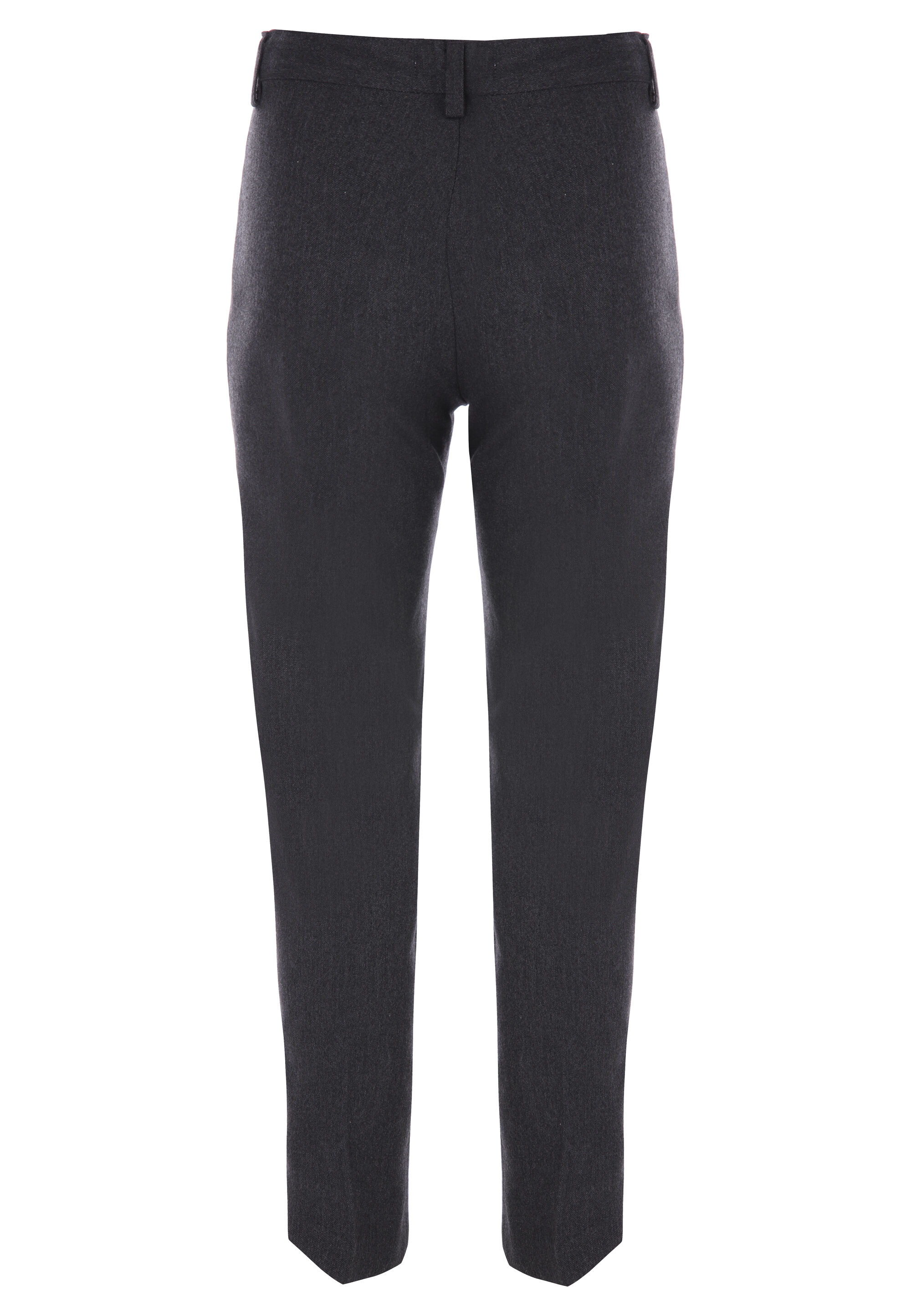 Boys Grey Slim Fit School Trousers