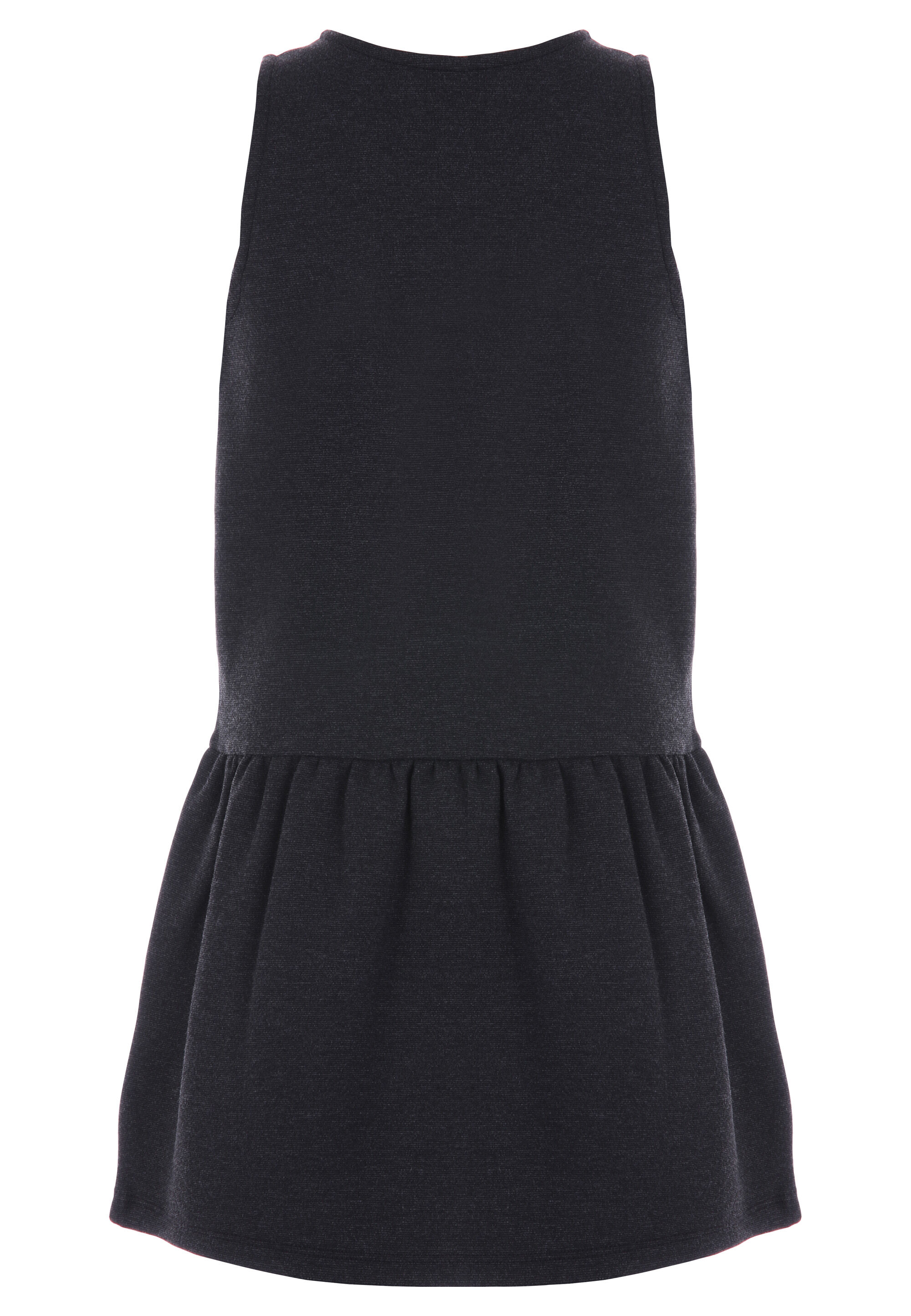 Girls Charcoal Grey Pinafore School Dress