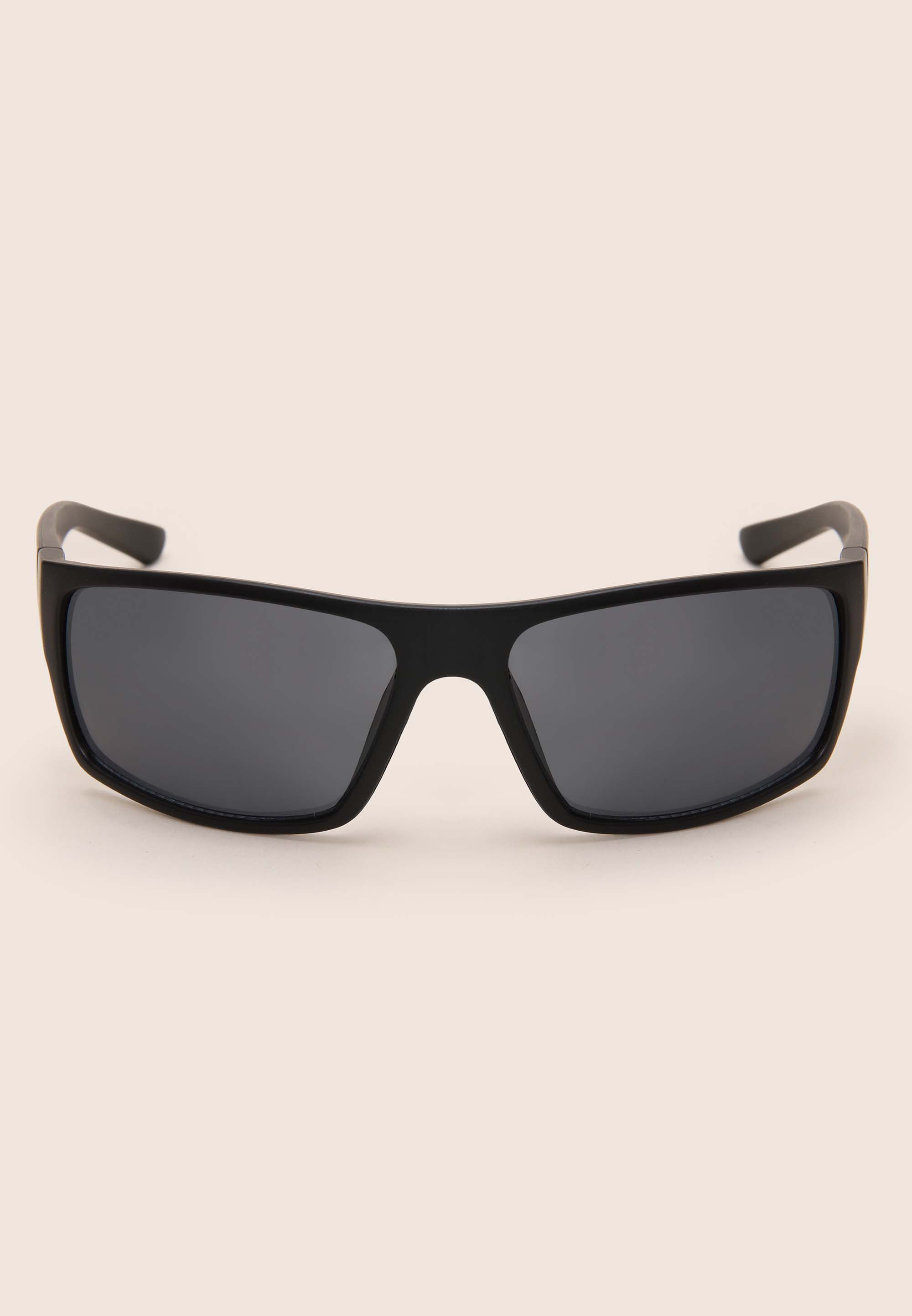 Mens Black Basic Sport Sunglasses