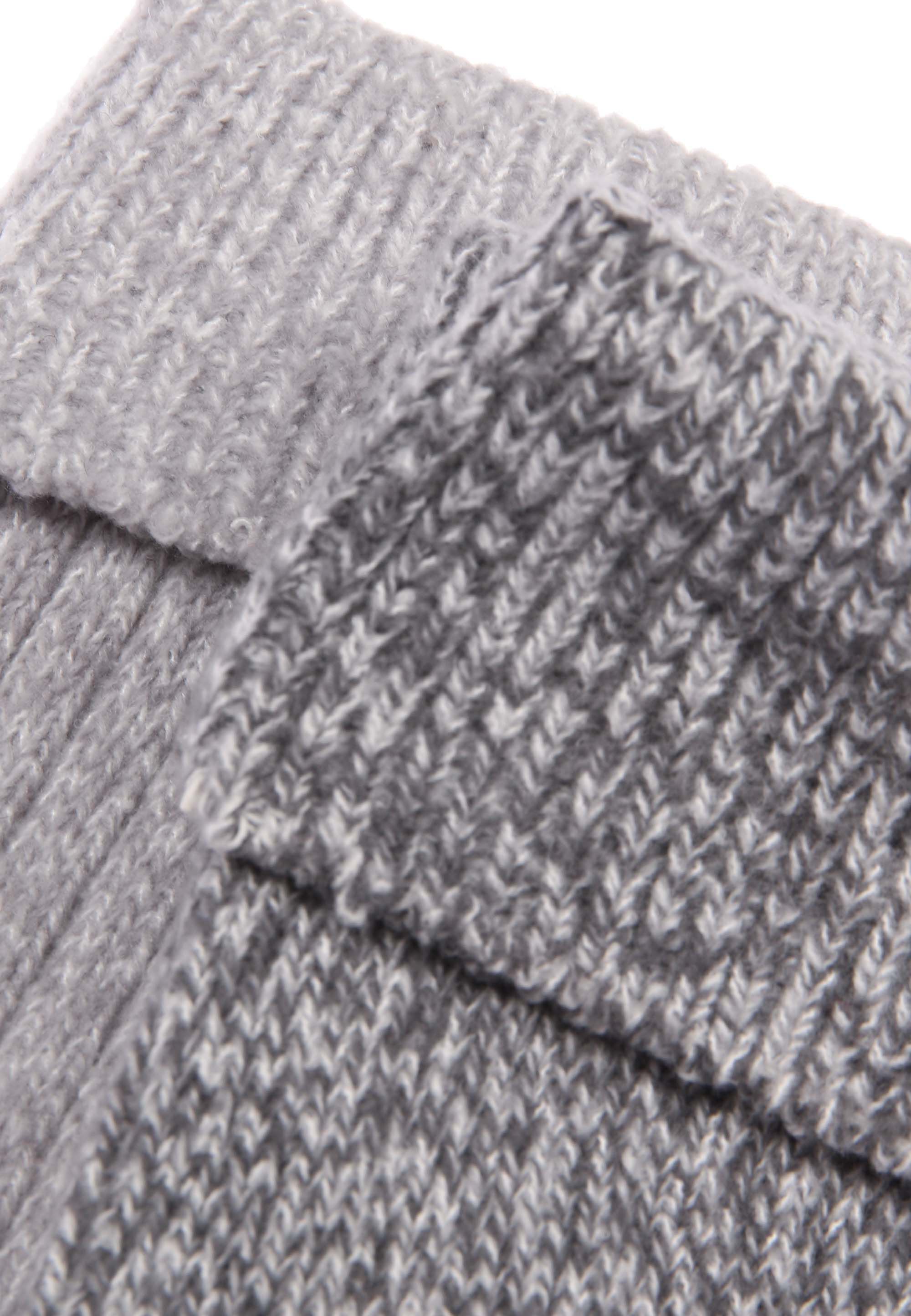 Womens 2pk Grey Soft Cosy Socks