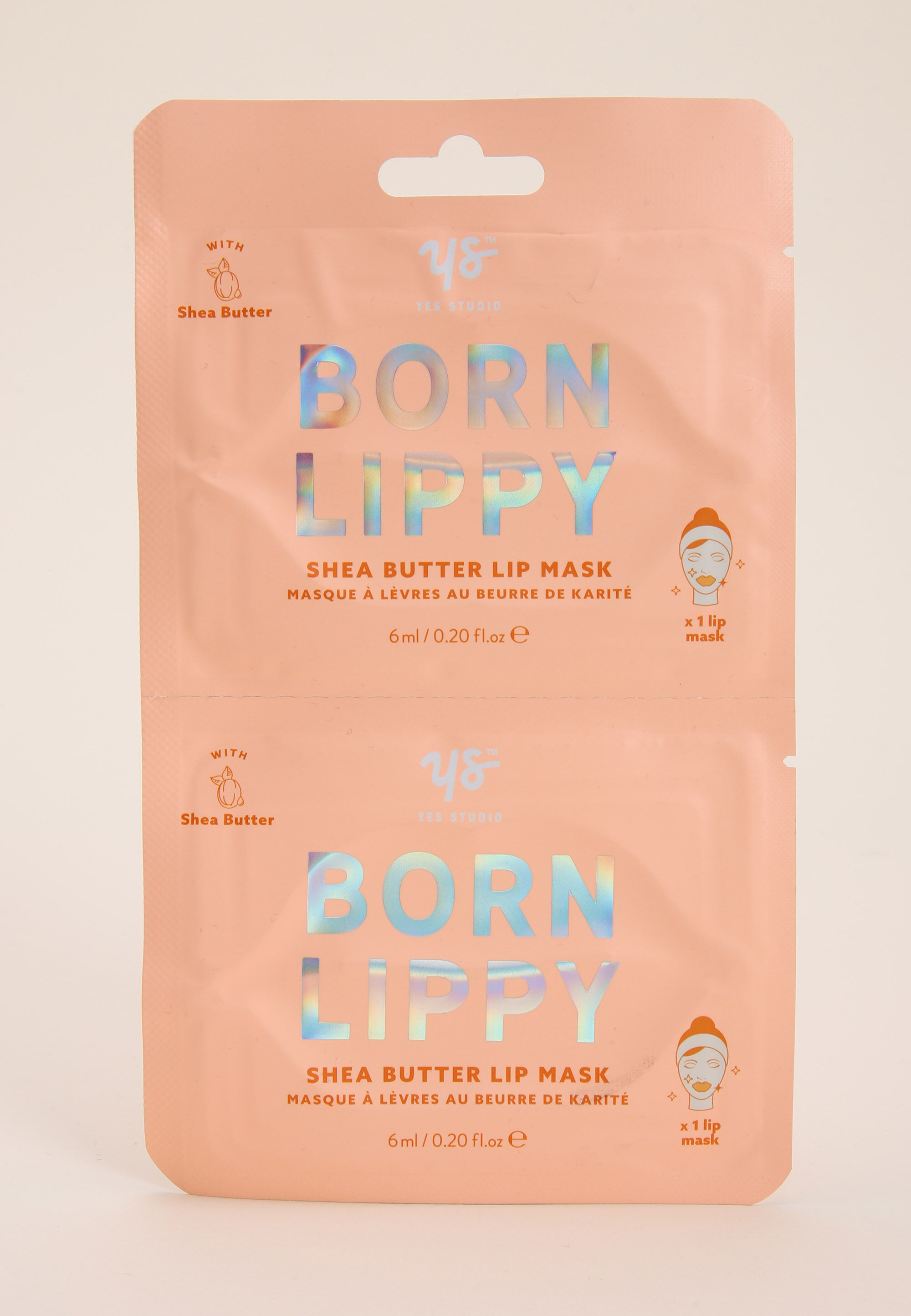 Womens 2pk Born Lippy Lip Masks