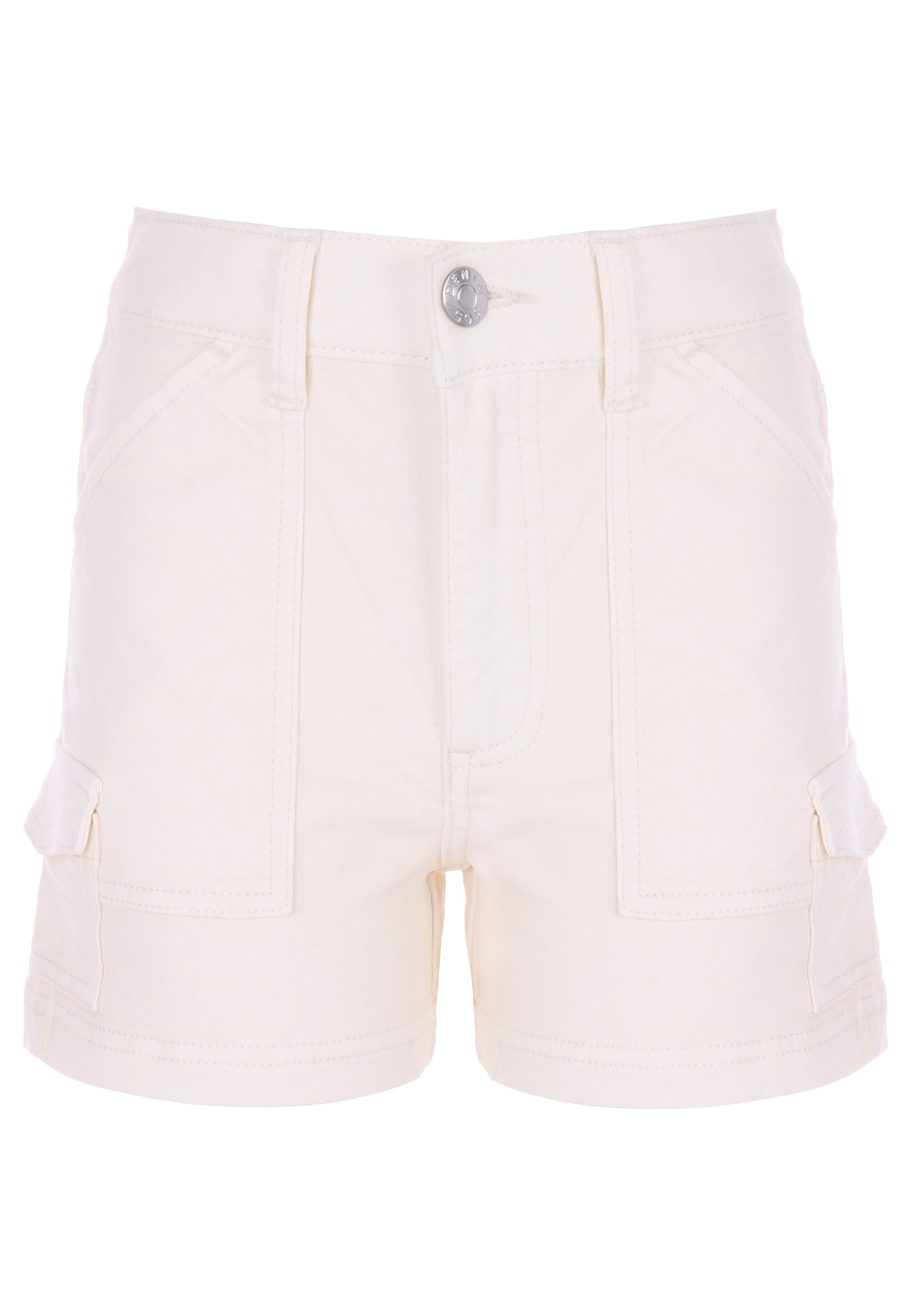 Older Girls Light Stone Cargo Shorts