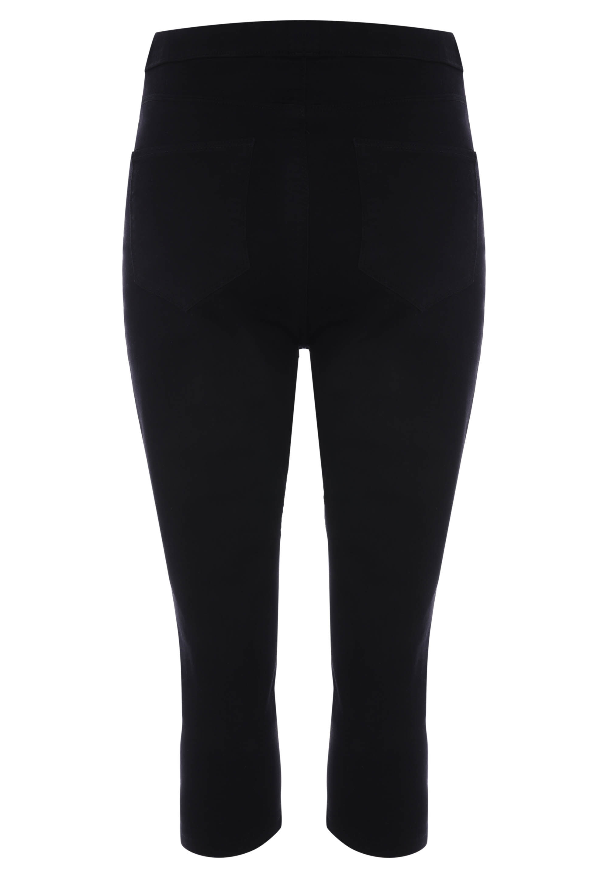 Womens Black Kate Cropped Jeggings