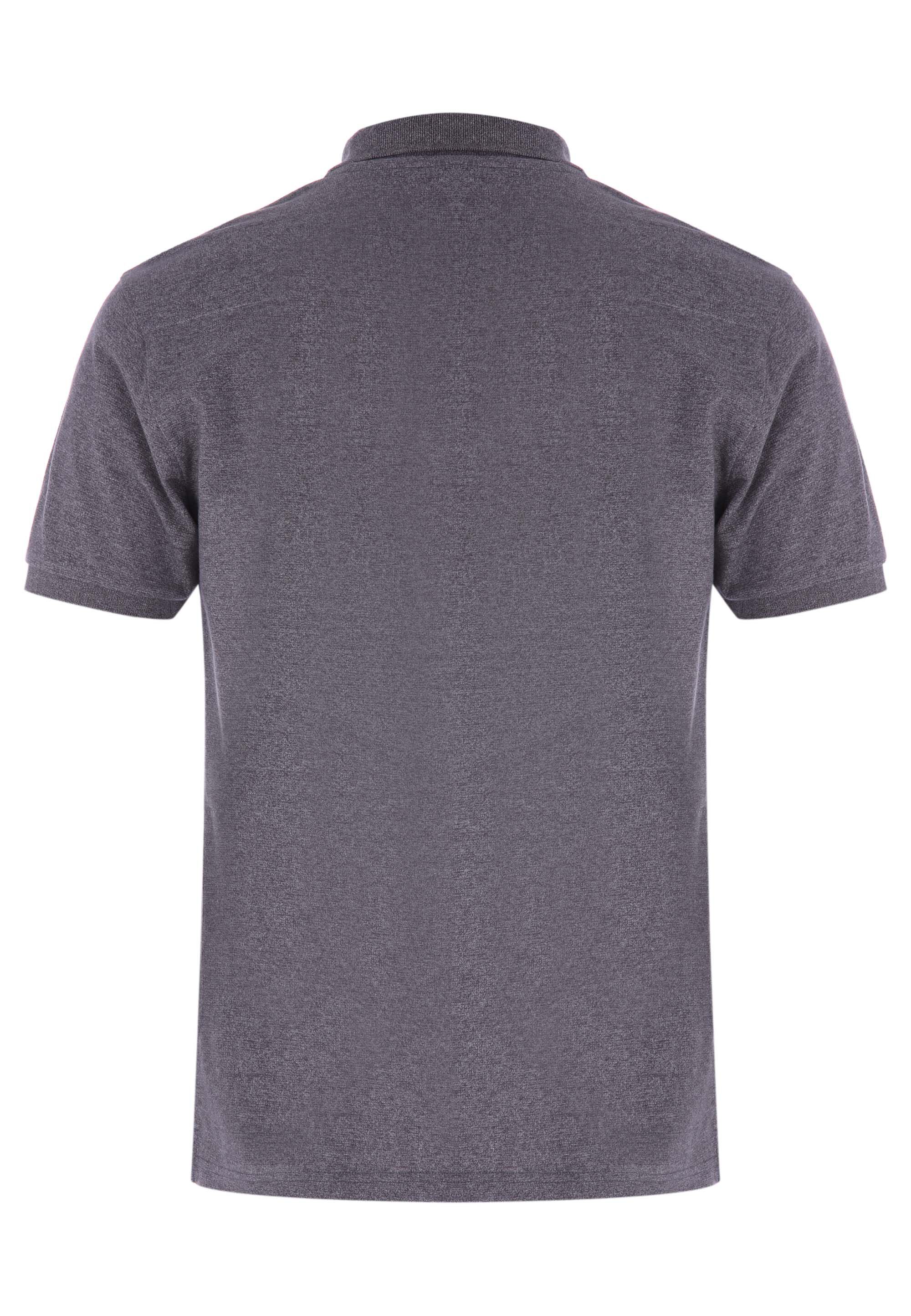 Mens Grey Grindle Polo Shirt