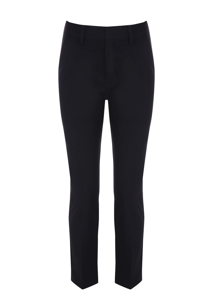 Boys Black Slim Leg Trousers