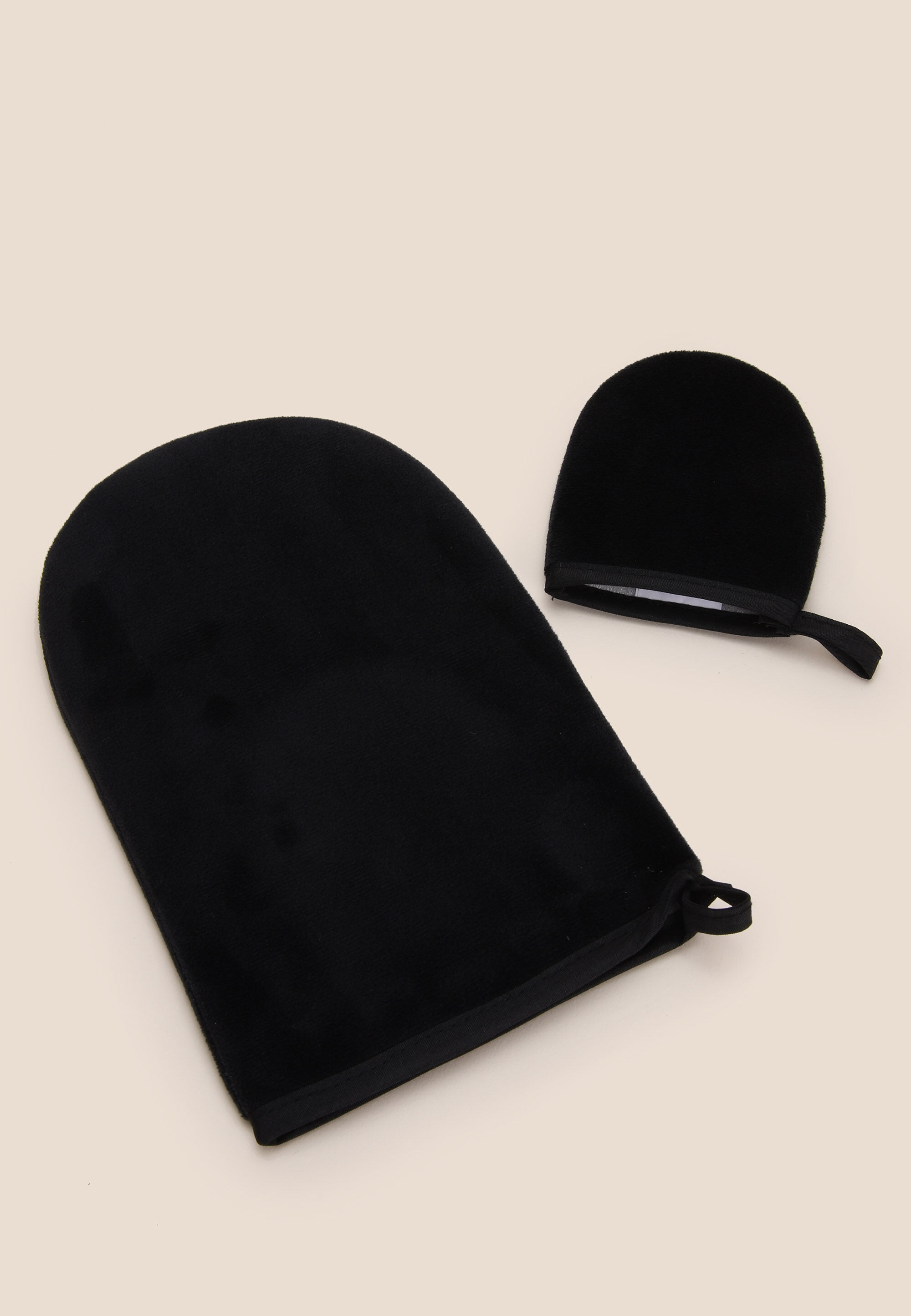 Womens Black Body & Face Self Tan Mits