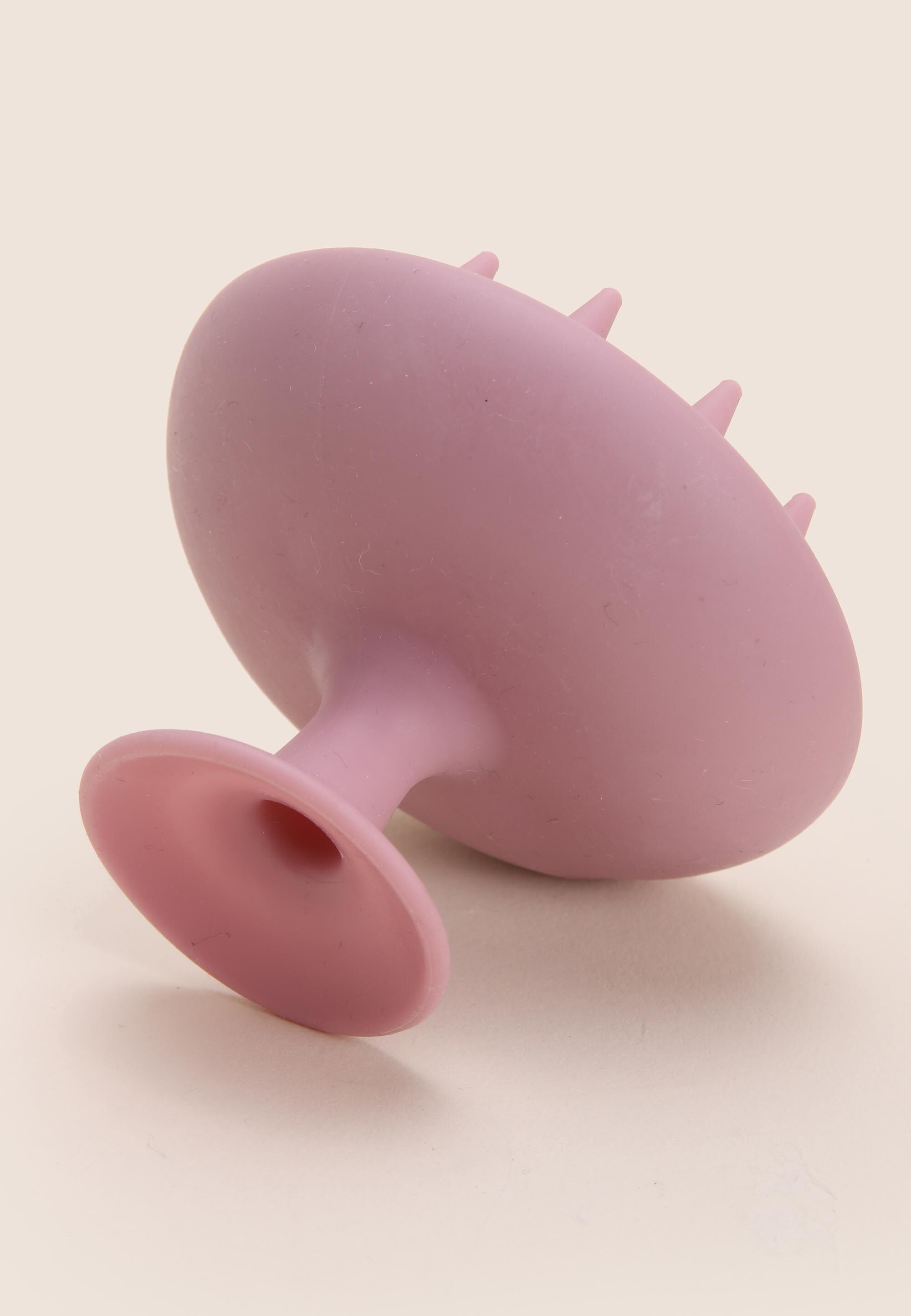 Womens Pink Plain Scalp Massager