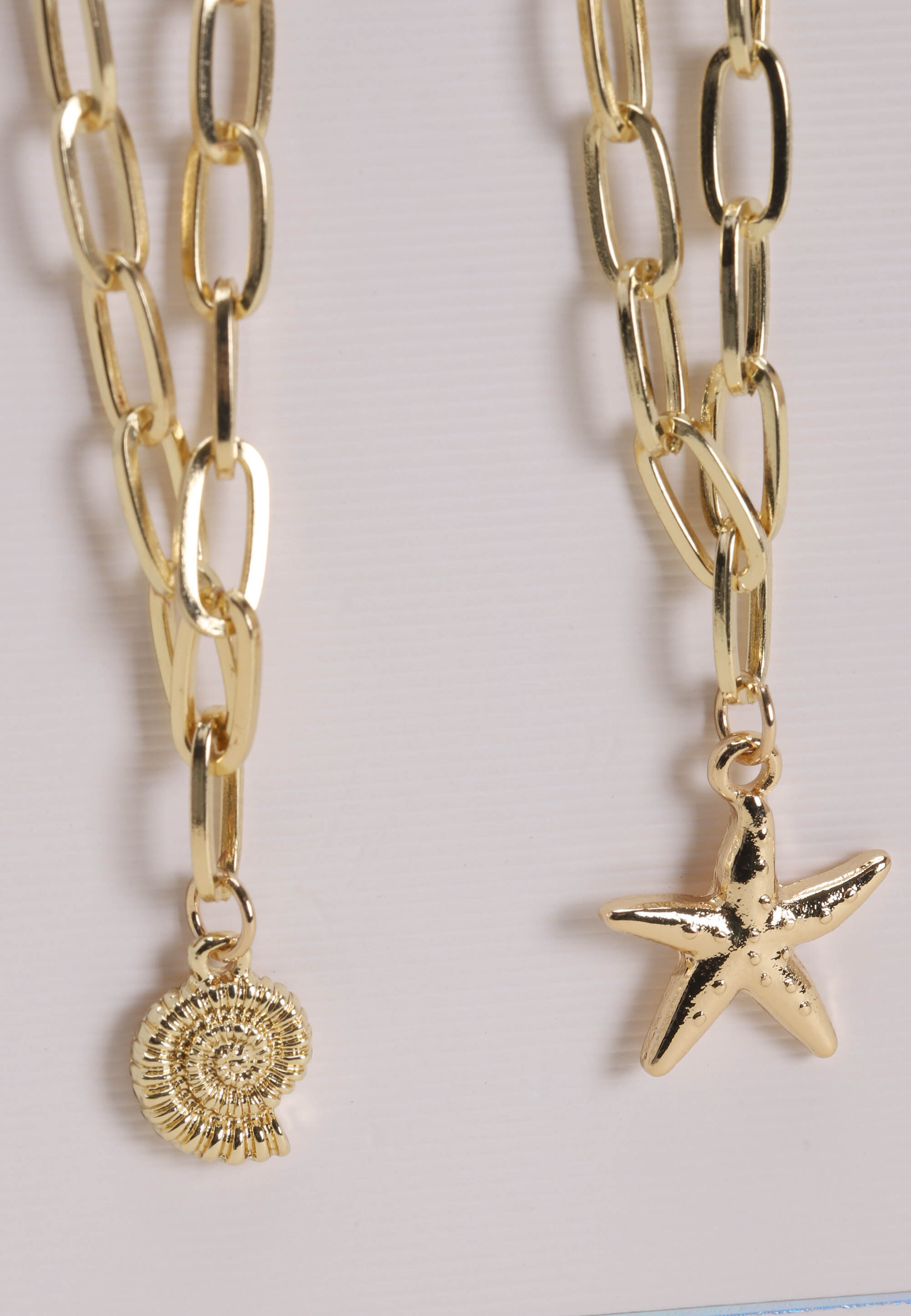Womens Gold Charm Sunglasses Chain