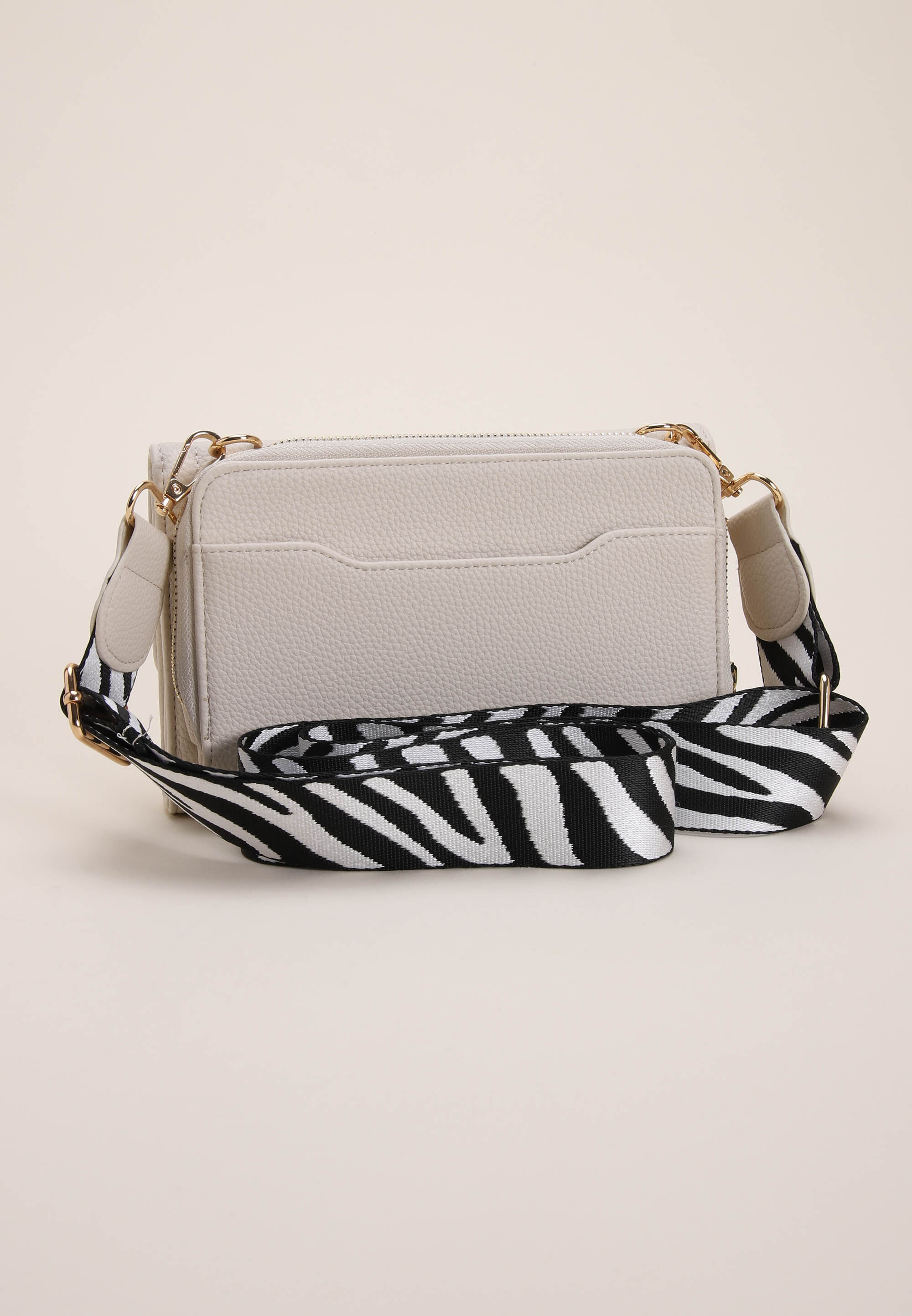Womens Cream Ellis Cross Body Bag