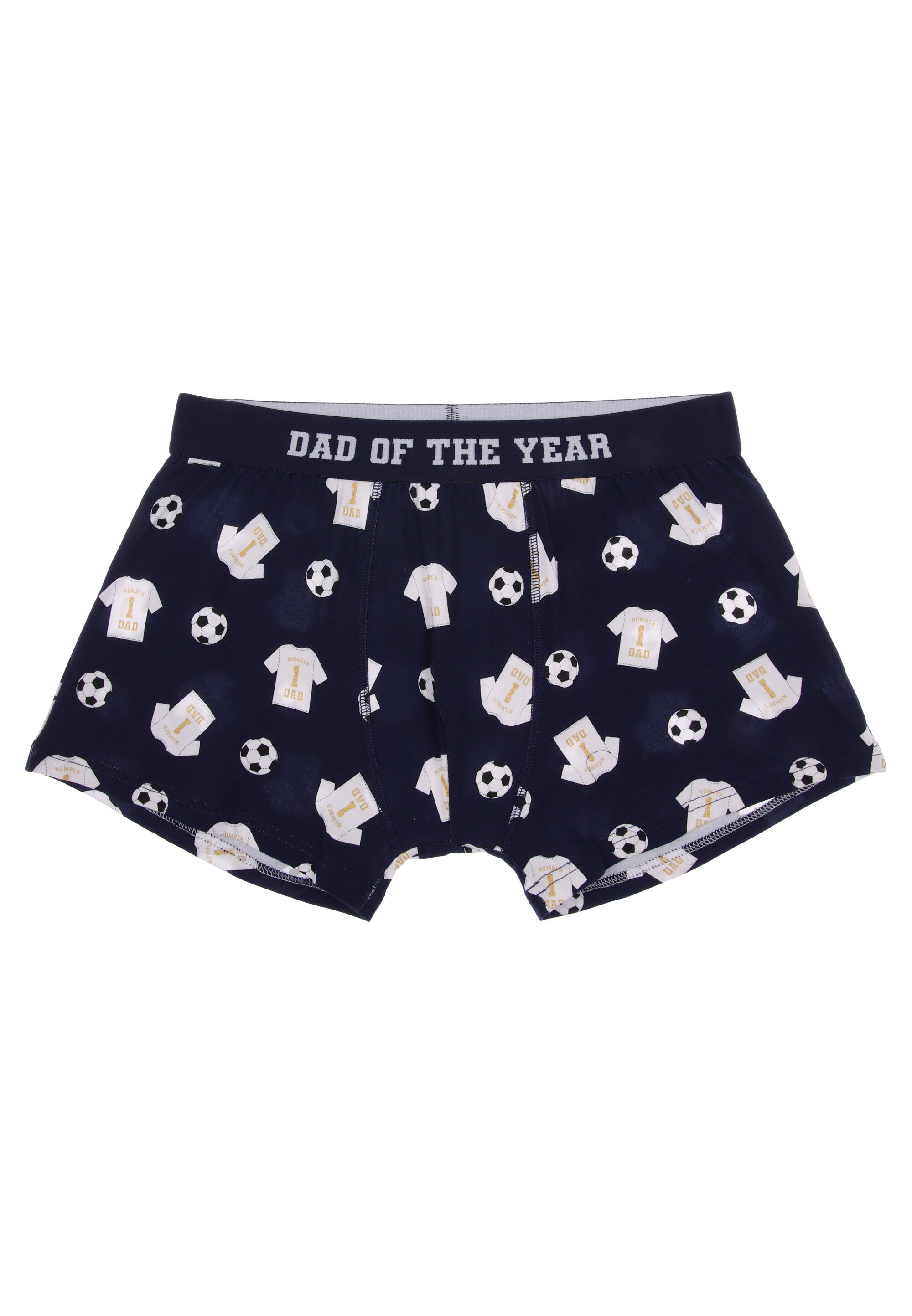 Mens Navy Football Novelty Boxers