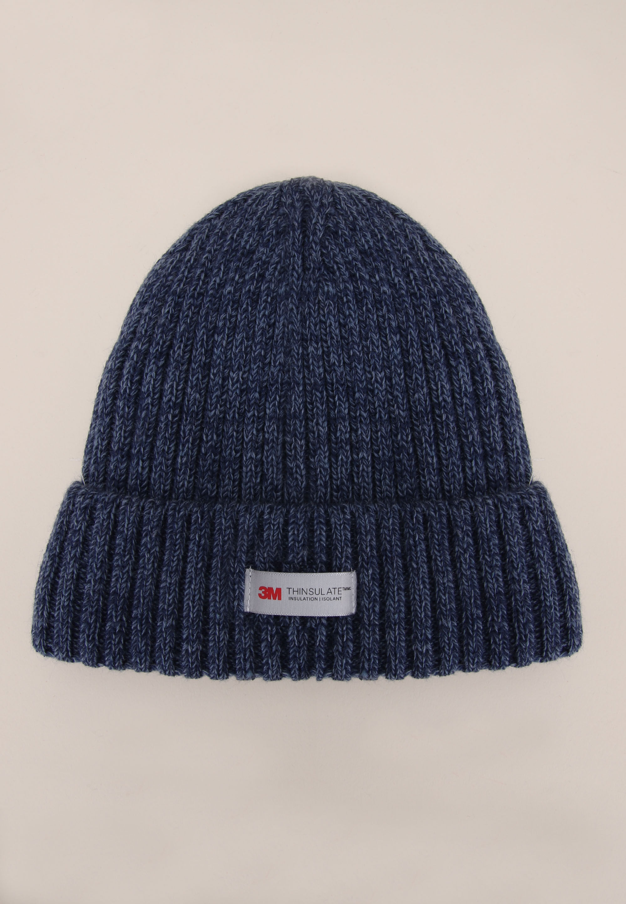 Old Boys Blue Textured Thinsulate Beanie Hat