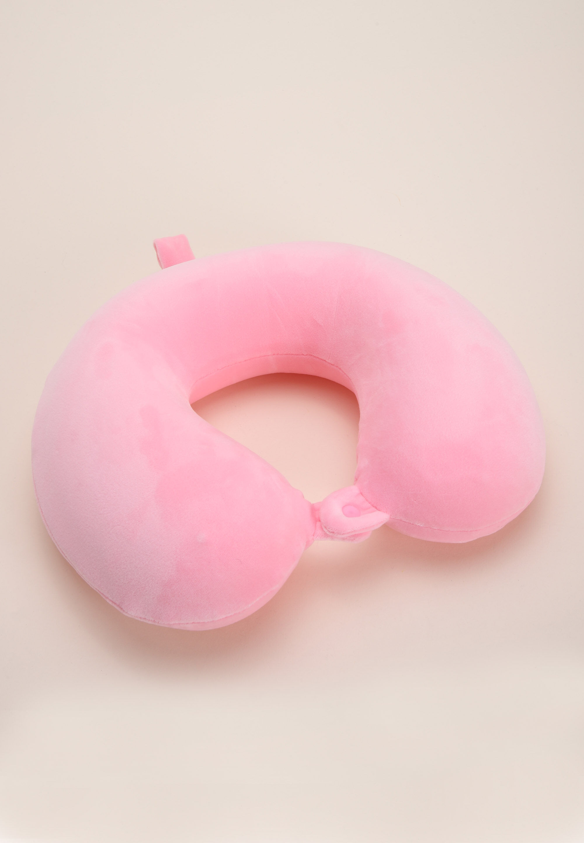 Womens Pink Memory Foam Travel Pillow