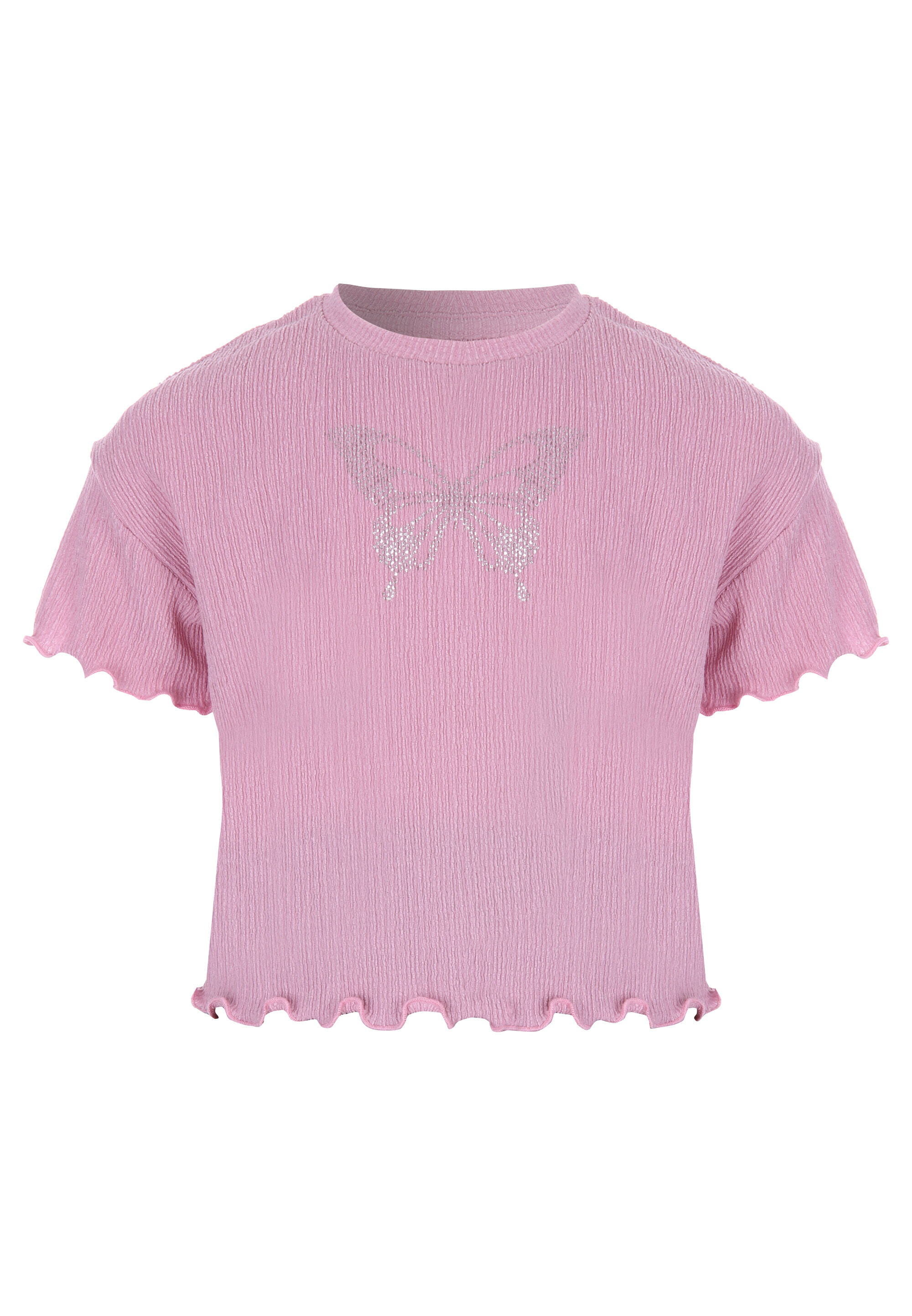 Younger Girls Lilac Top & Skirt Set
