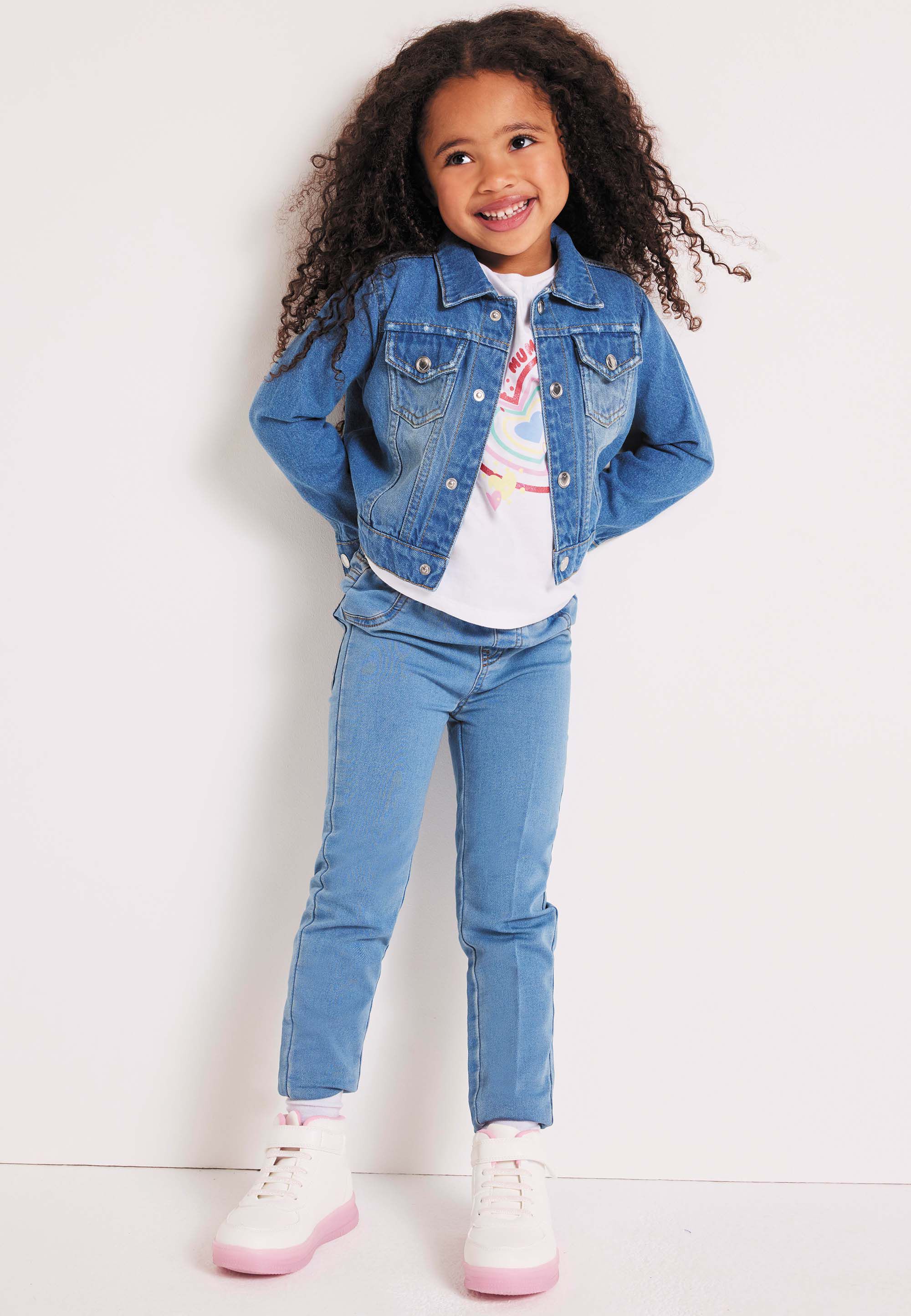 Younger Girls Blue Denim Jacket