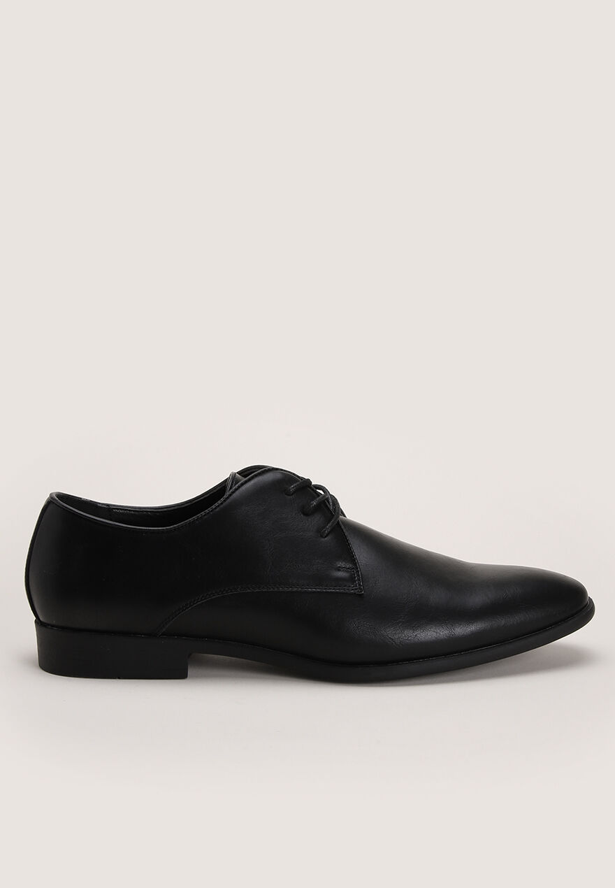 Mens Black Lace Up Shoes