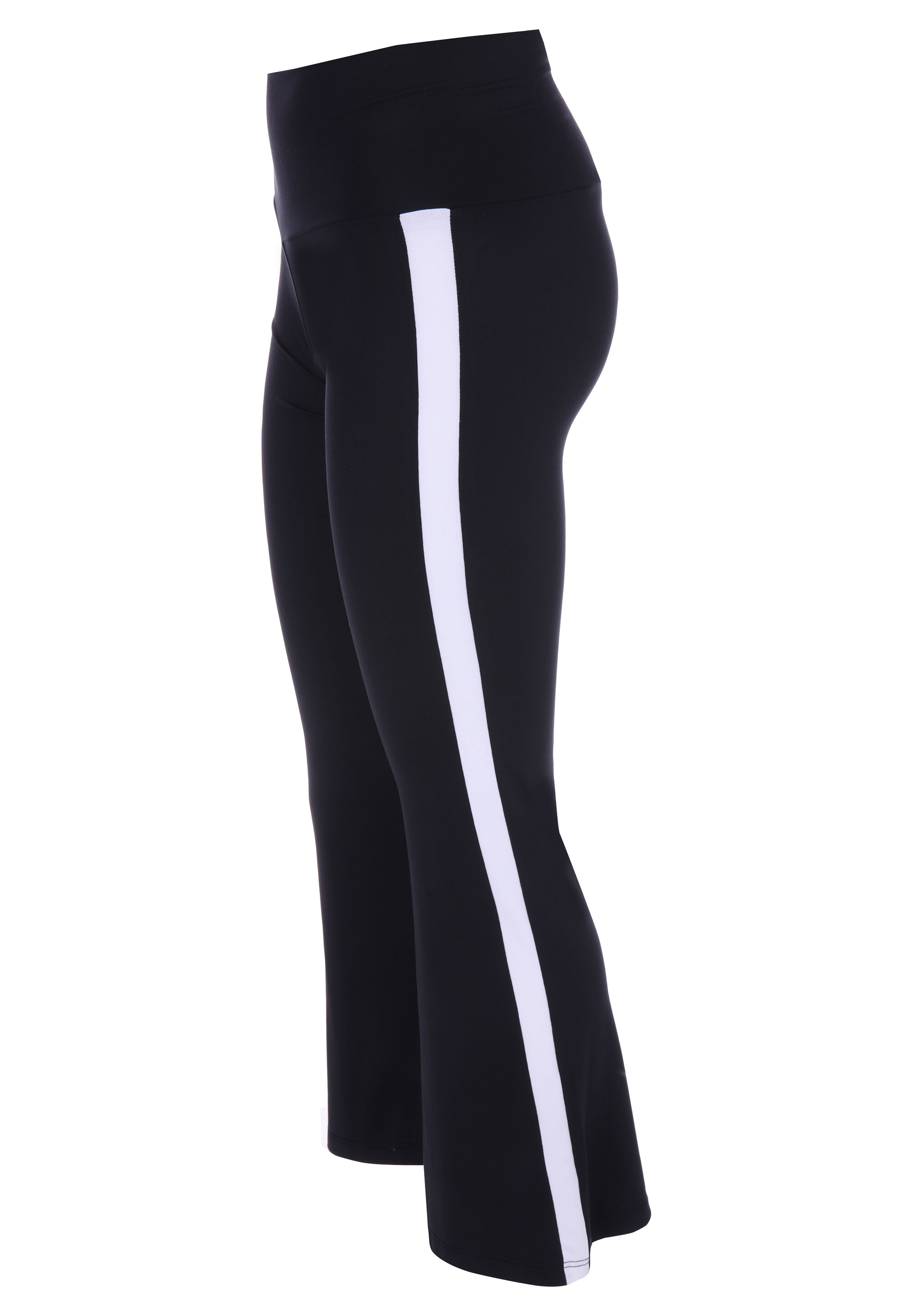 Older Girl Yoga White Panel Trousers