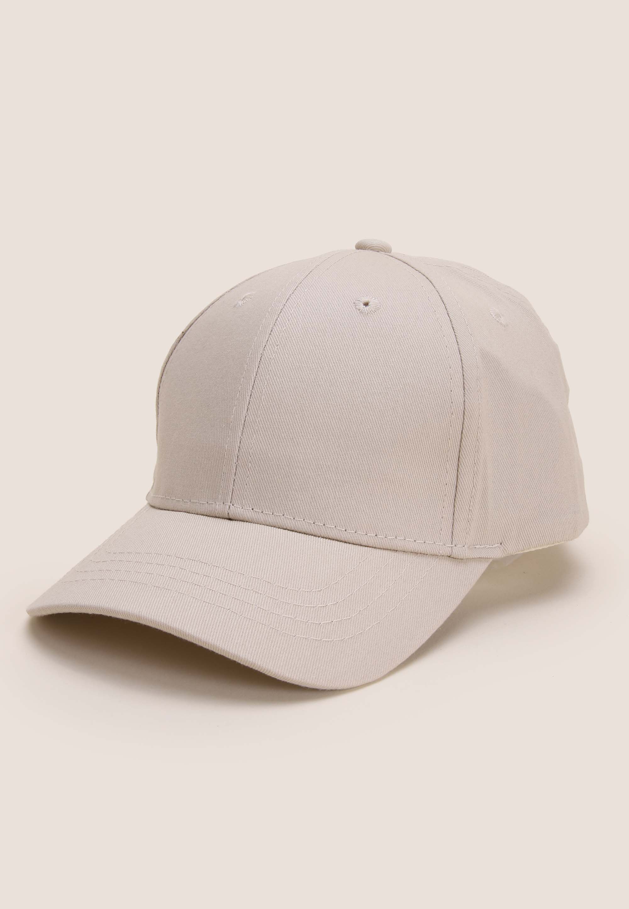 Younger Boys Stone Plain Baseball Cap
