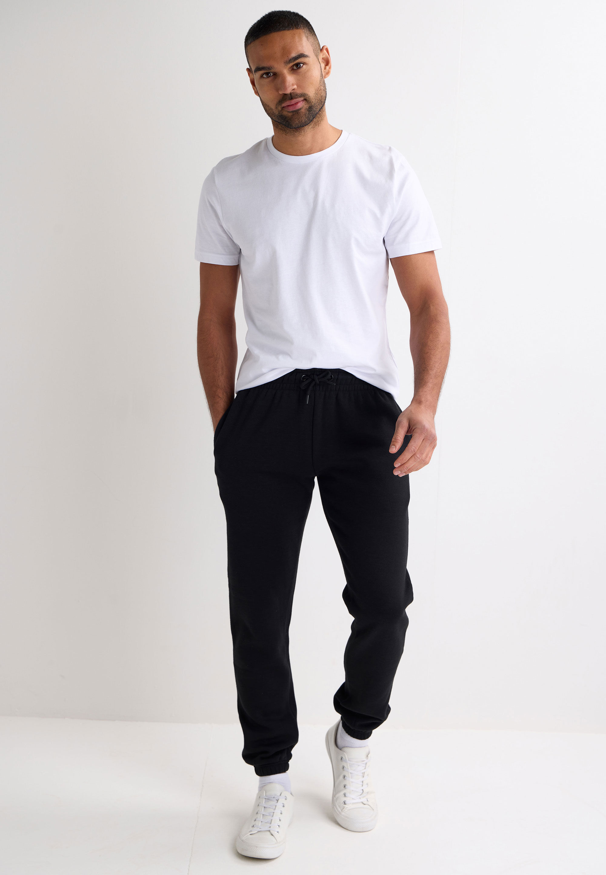 Mens Black Joggers
