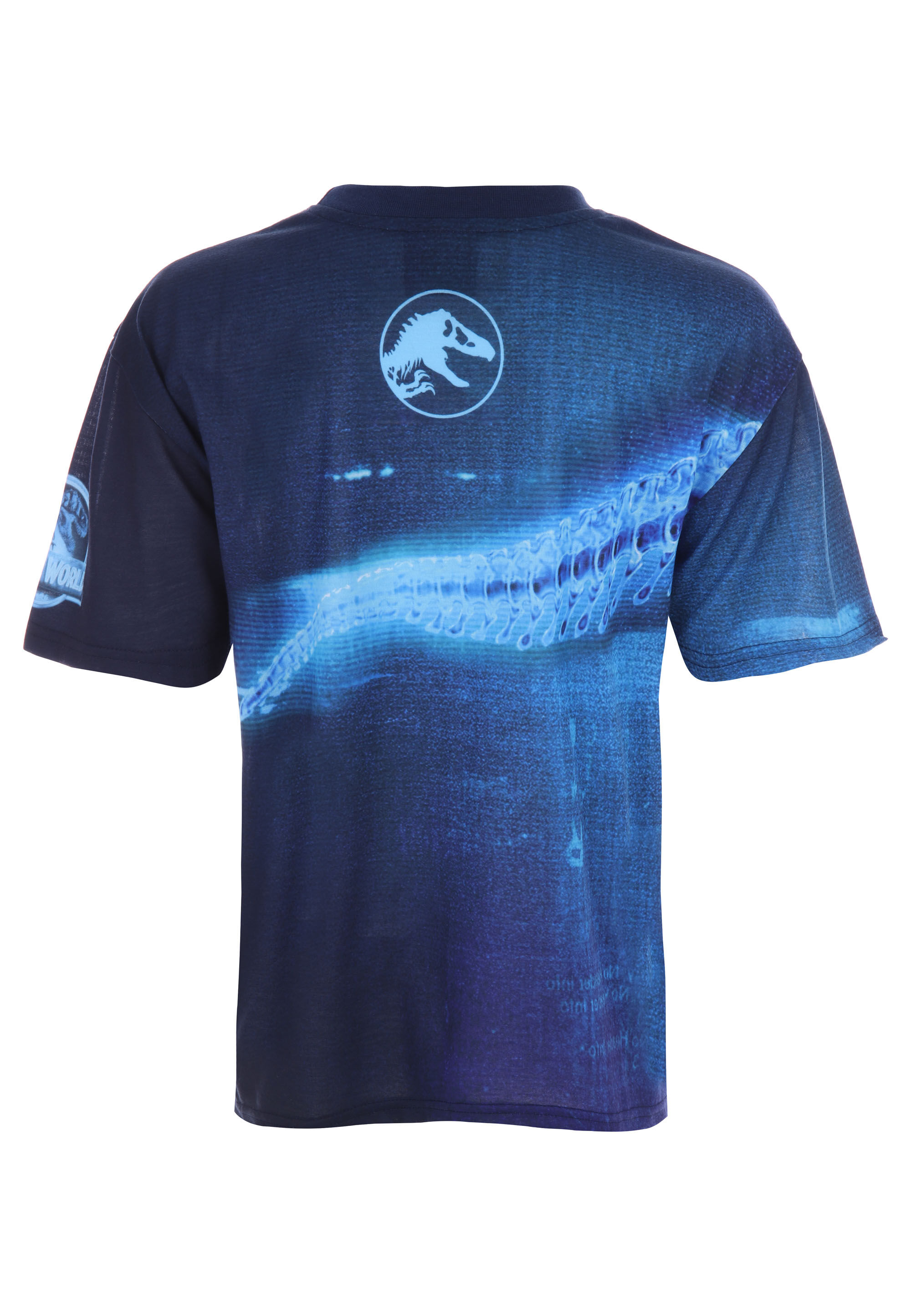 Older Boys Navy Jurassic Dinosaur Graphic T-Shirt