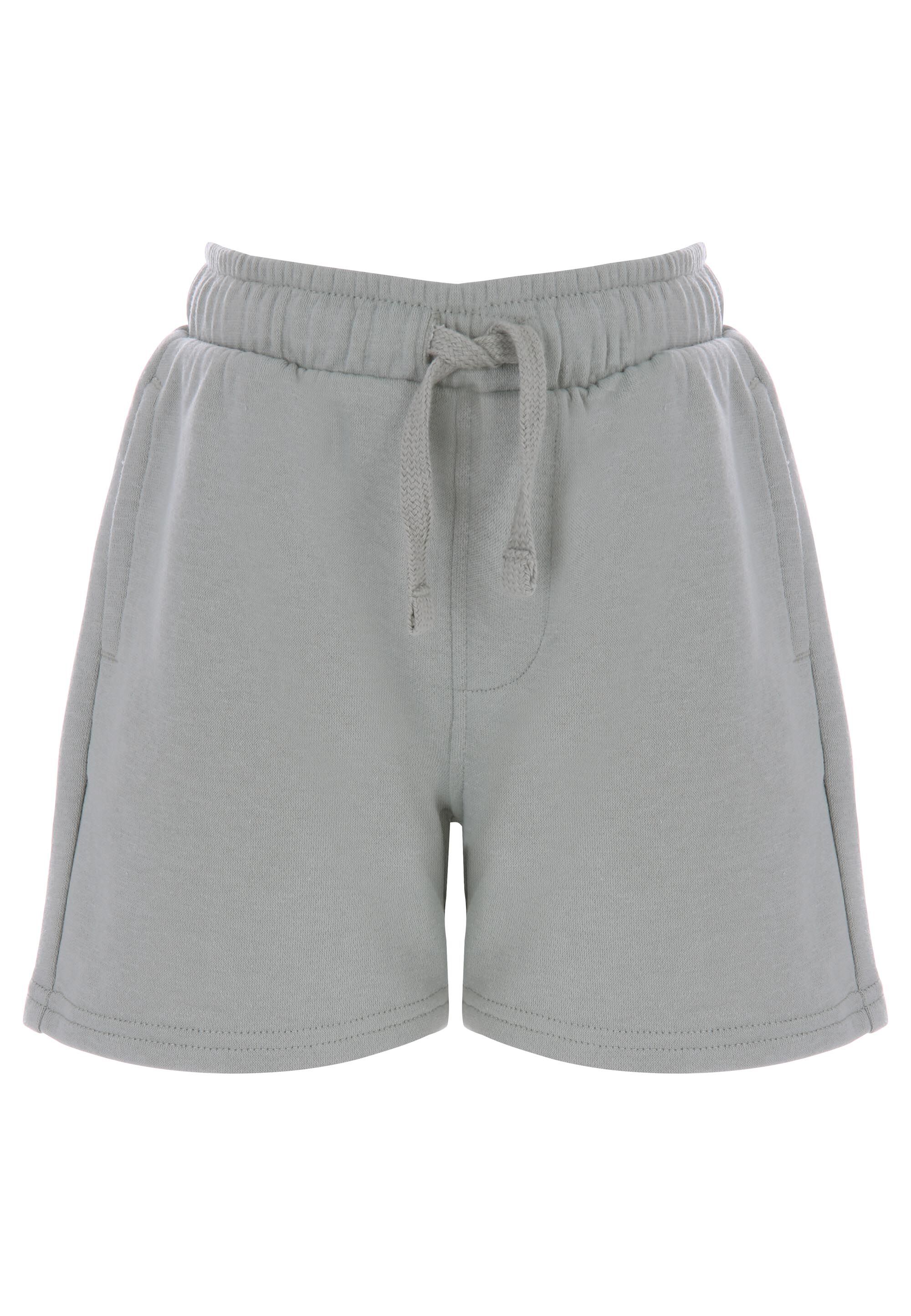 Younger Boys Khaki Plain Casual Shorts