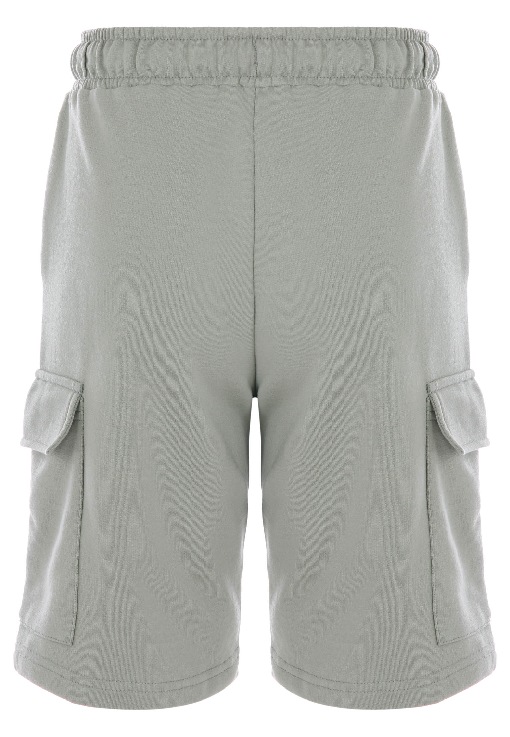 Older Boys Plain Khaki Cargo Shorts