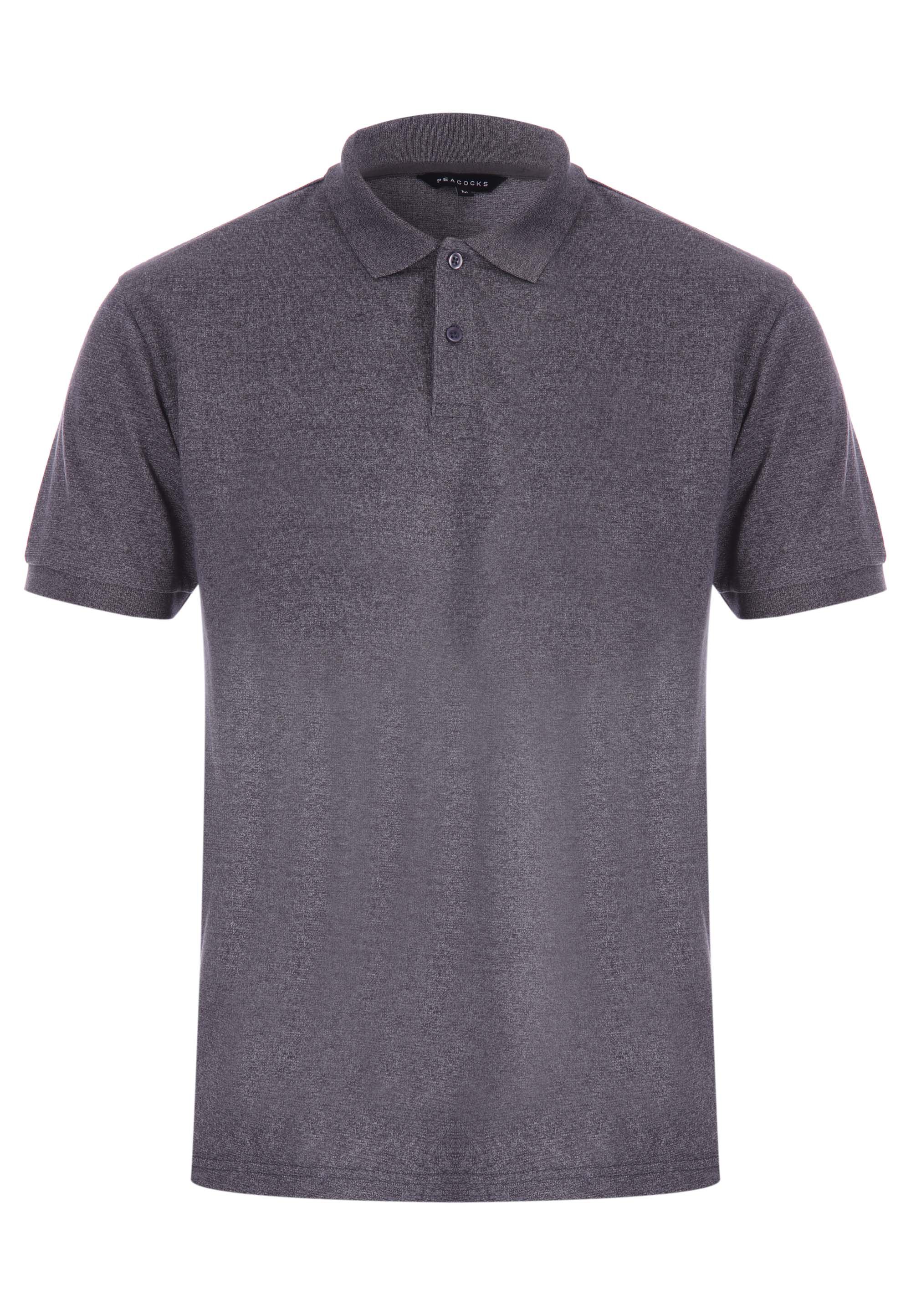Mens Grey Grindle Polo Shirt