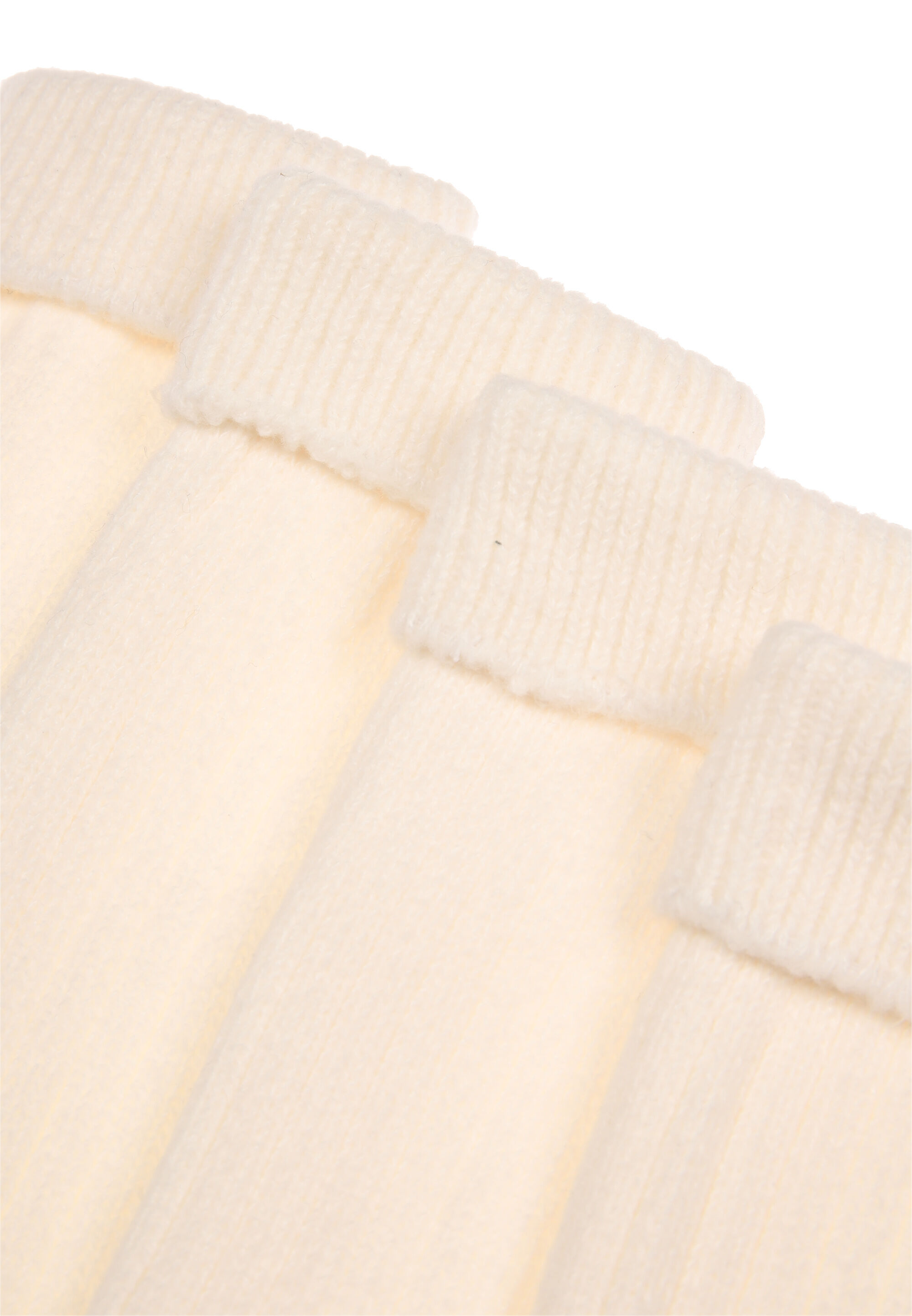 Womens 2pk Cream Soft Cosy Socks