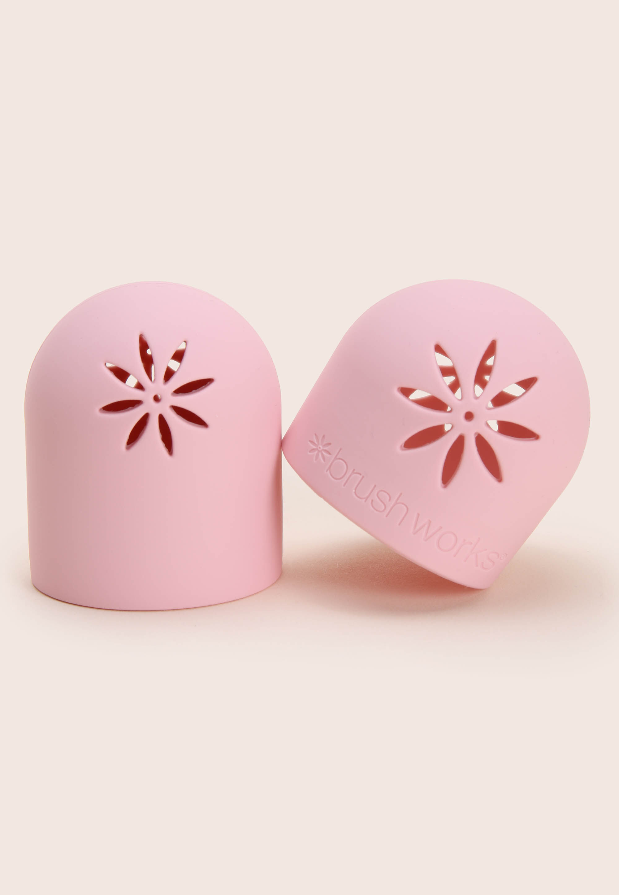Womens Pink Make Up Sponge Shield