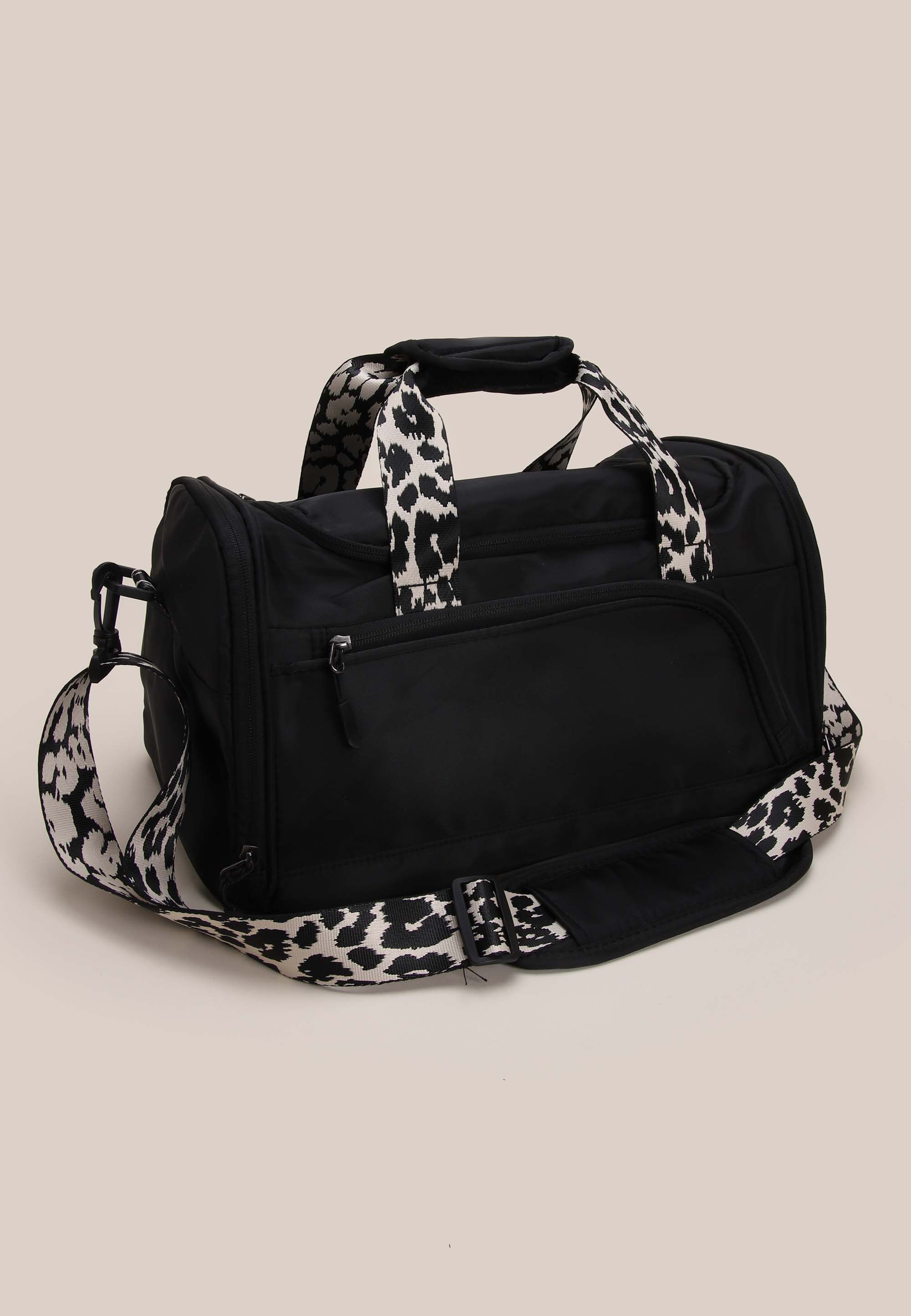 Womens Black Under Seat Cabin Bag