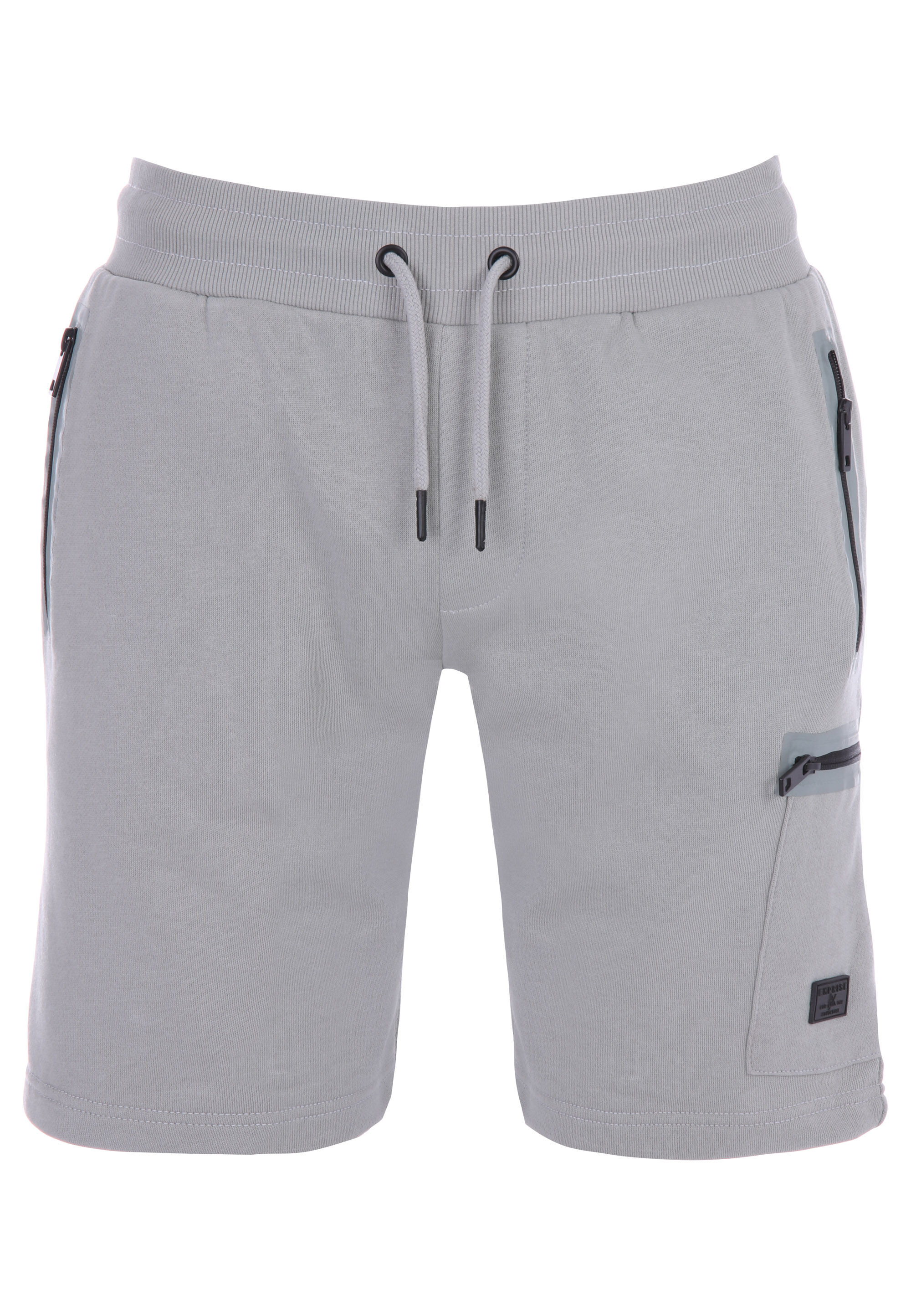 Mens Grey Sport Sweat Shorts