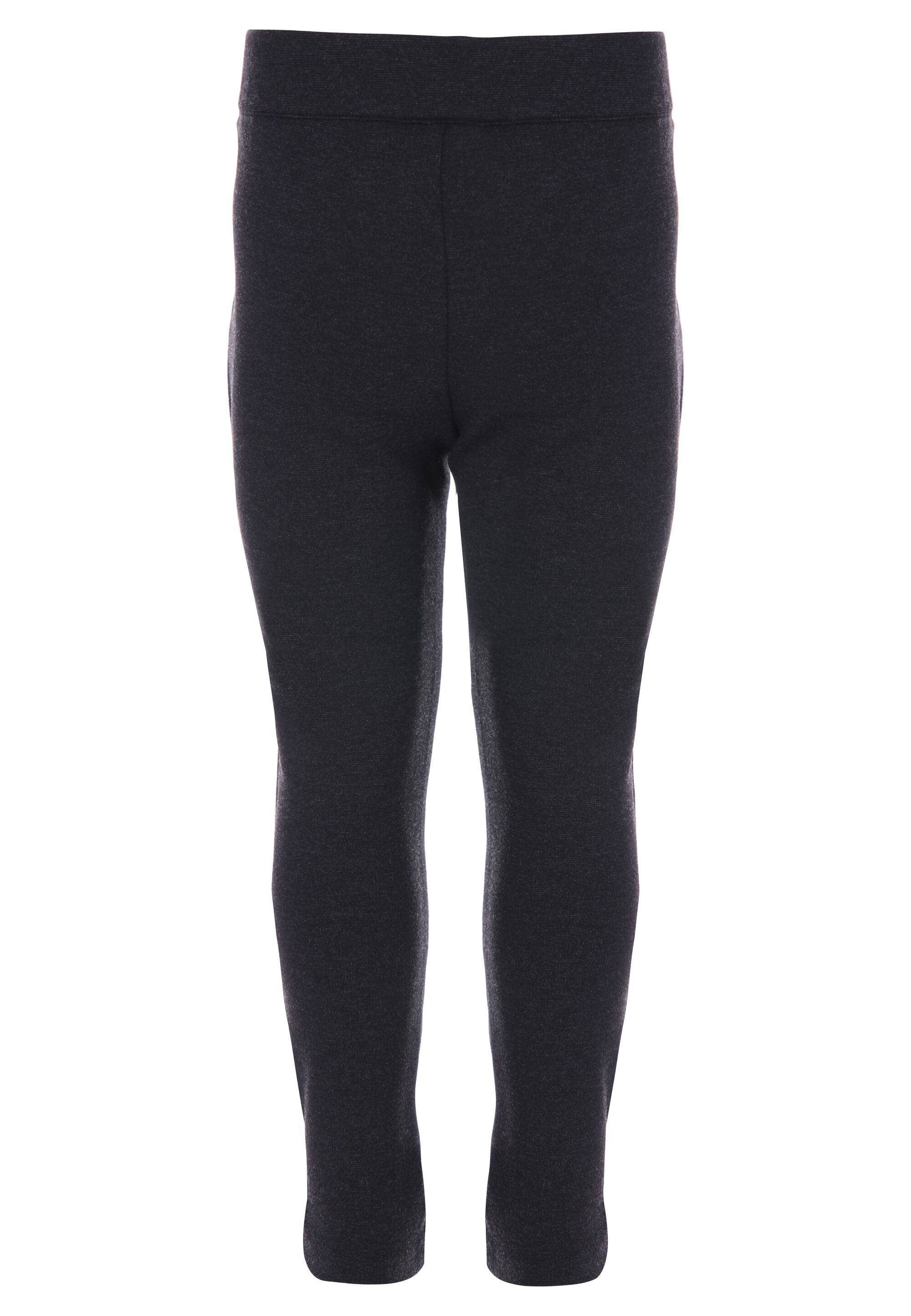 Younger Girls Charcoal Ponte Skinny School Trousers