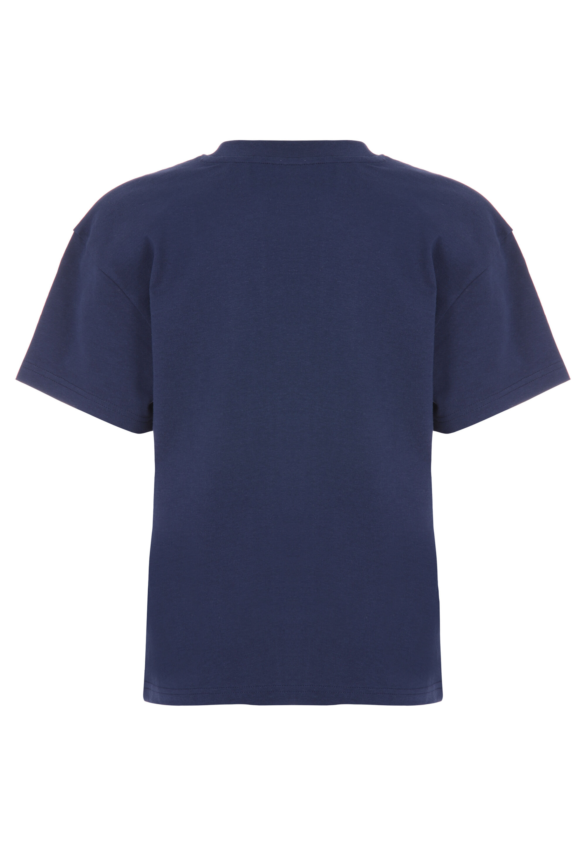 Younger Boys Navy Football T-shirt