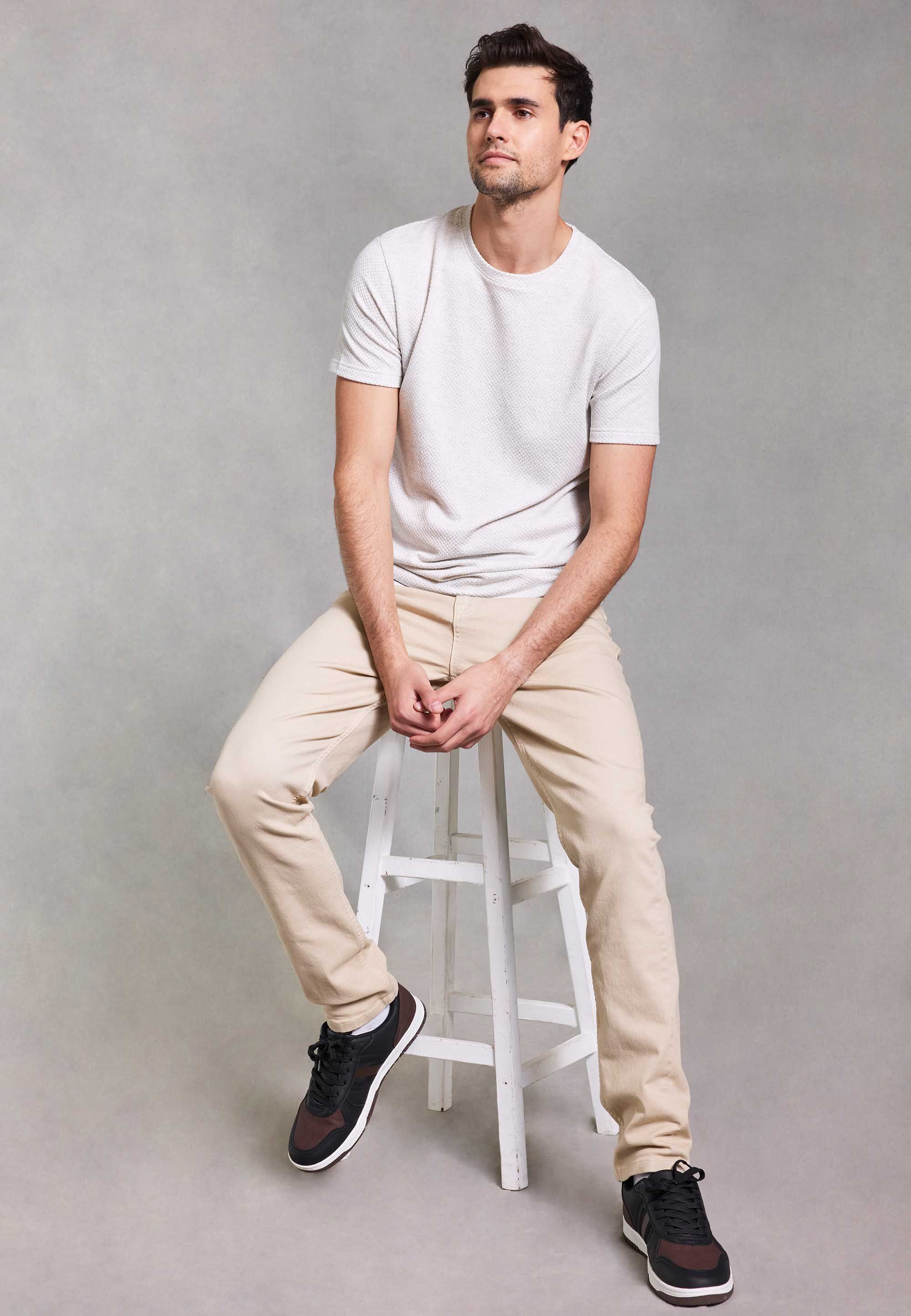 Mens Light Stone Slim Fit Jeans