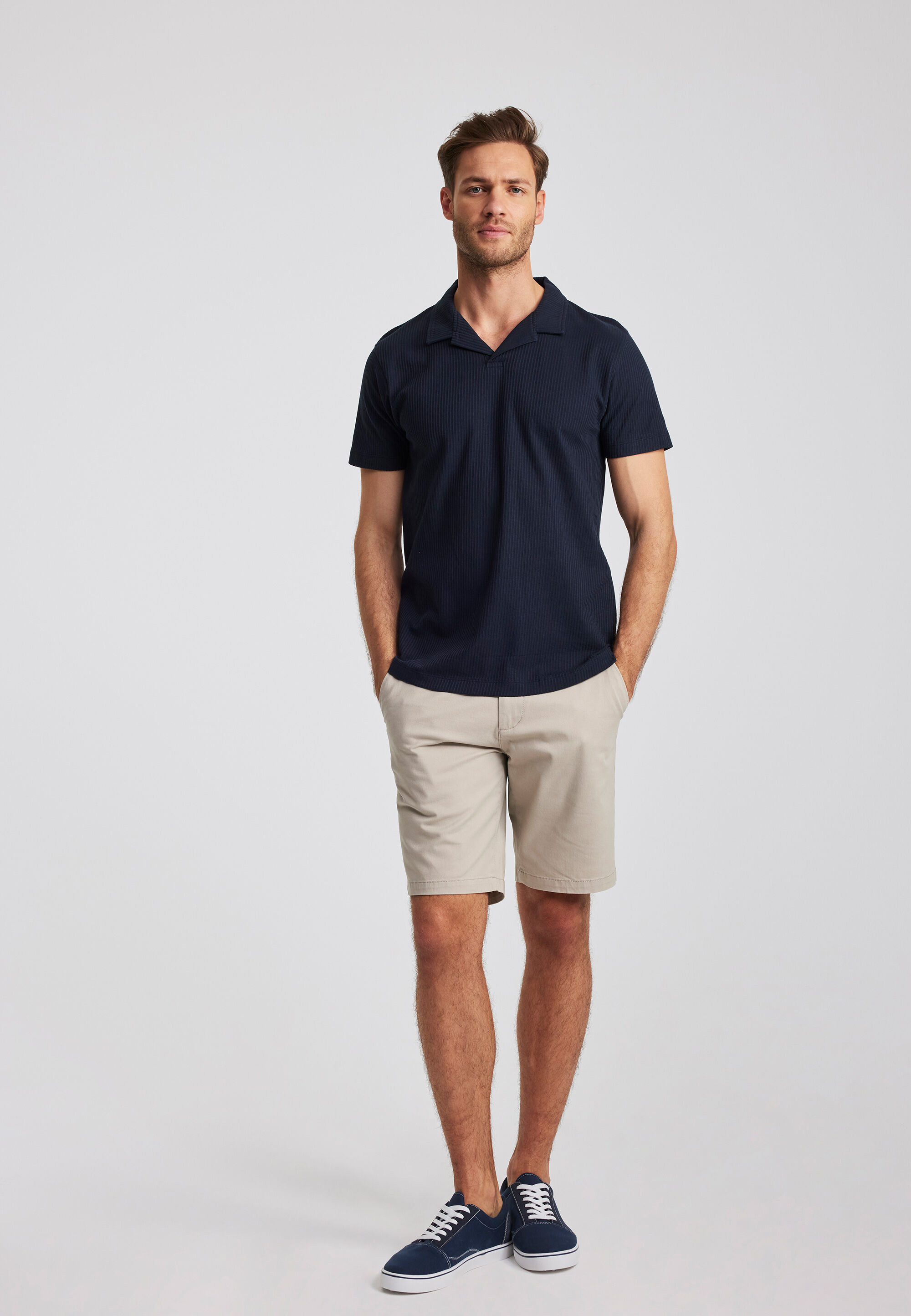 Mens Sand Chino Shorts