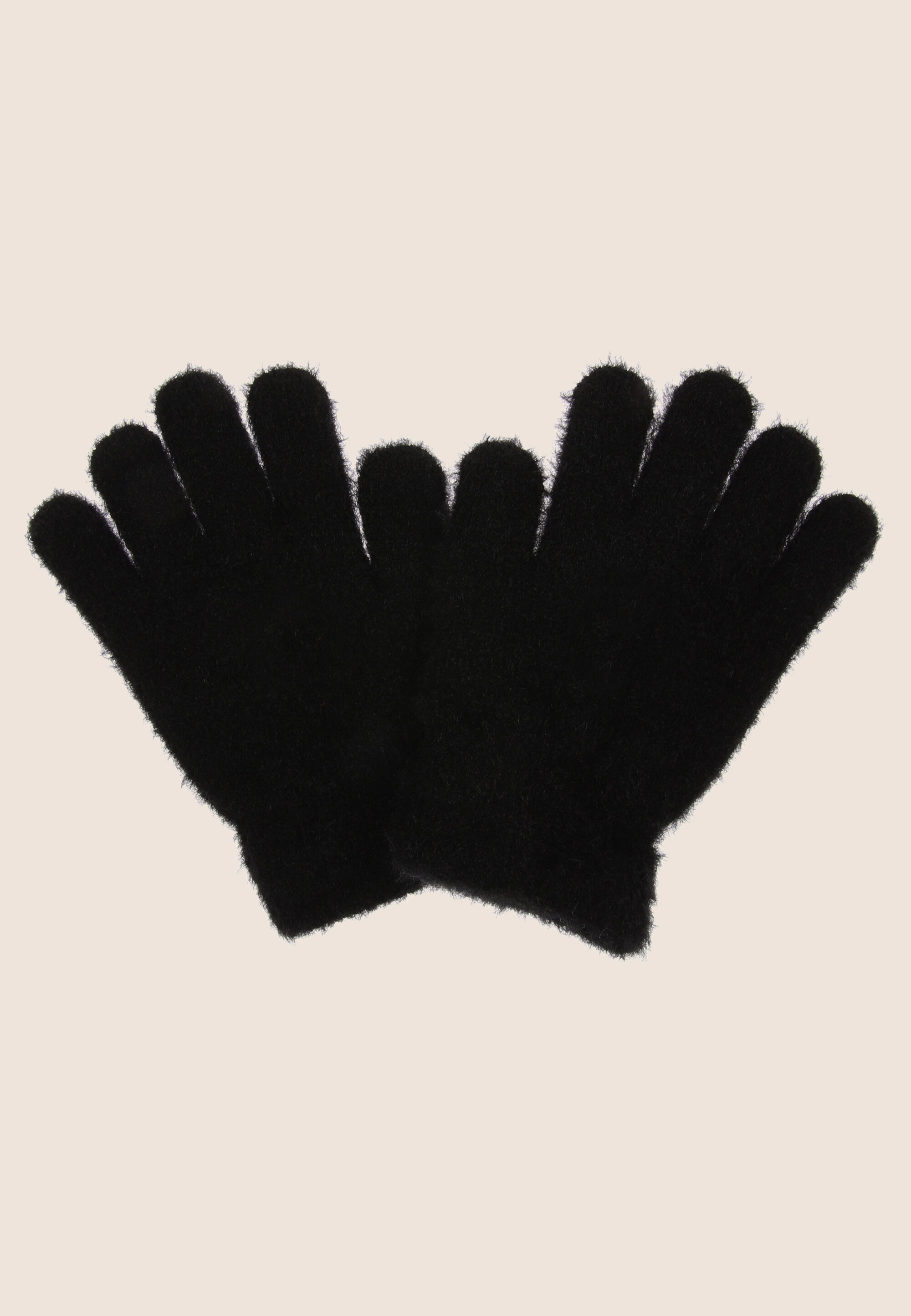 Older Girls 1pk Black Eyelash Gloves