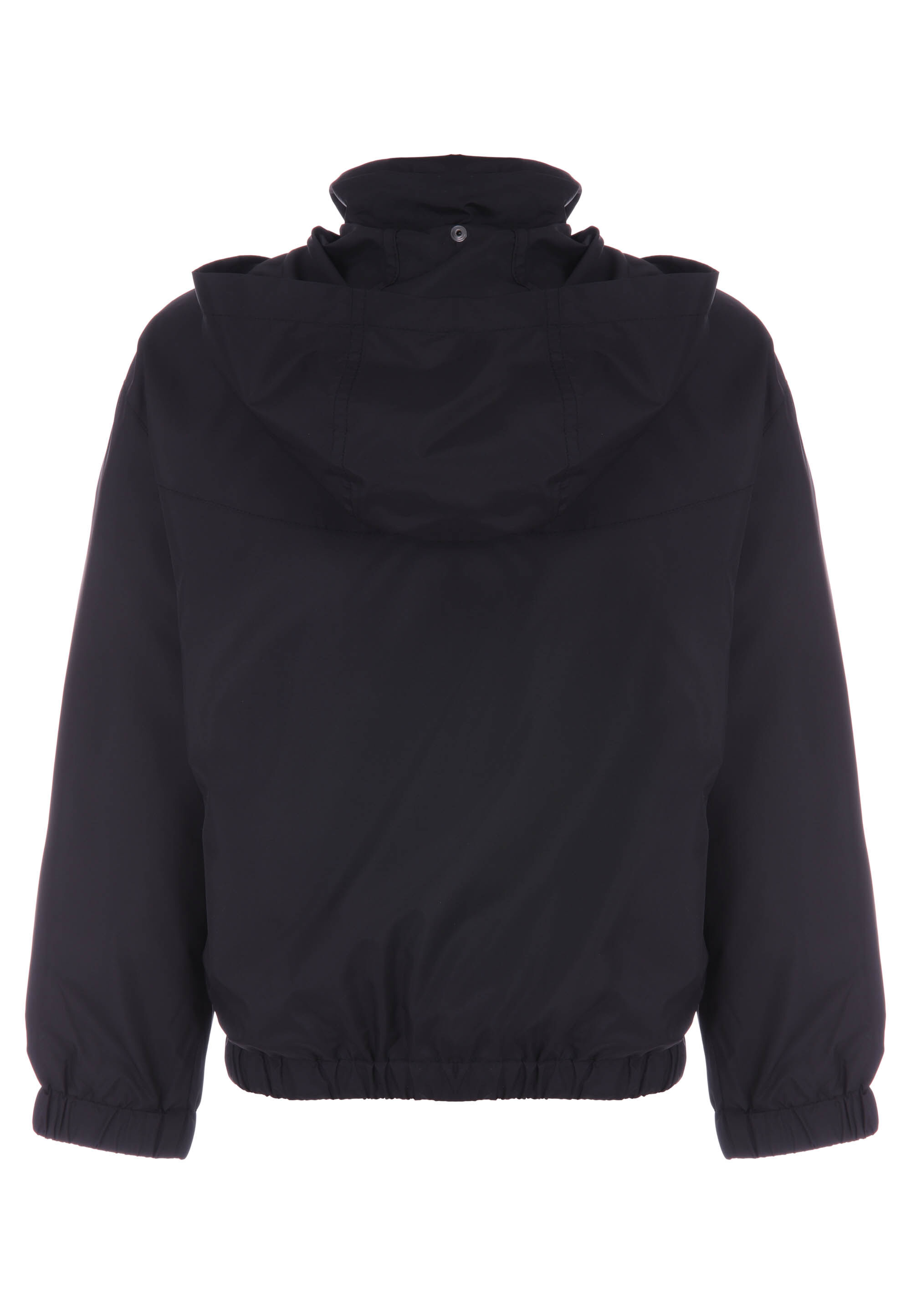 Older Boys Black Windbreaker Jacket