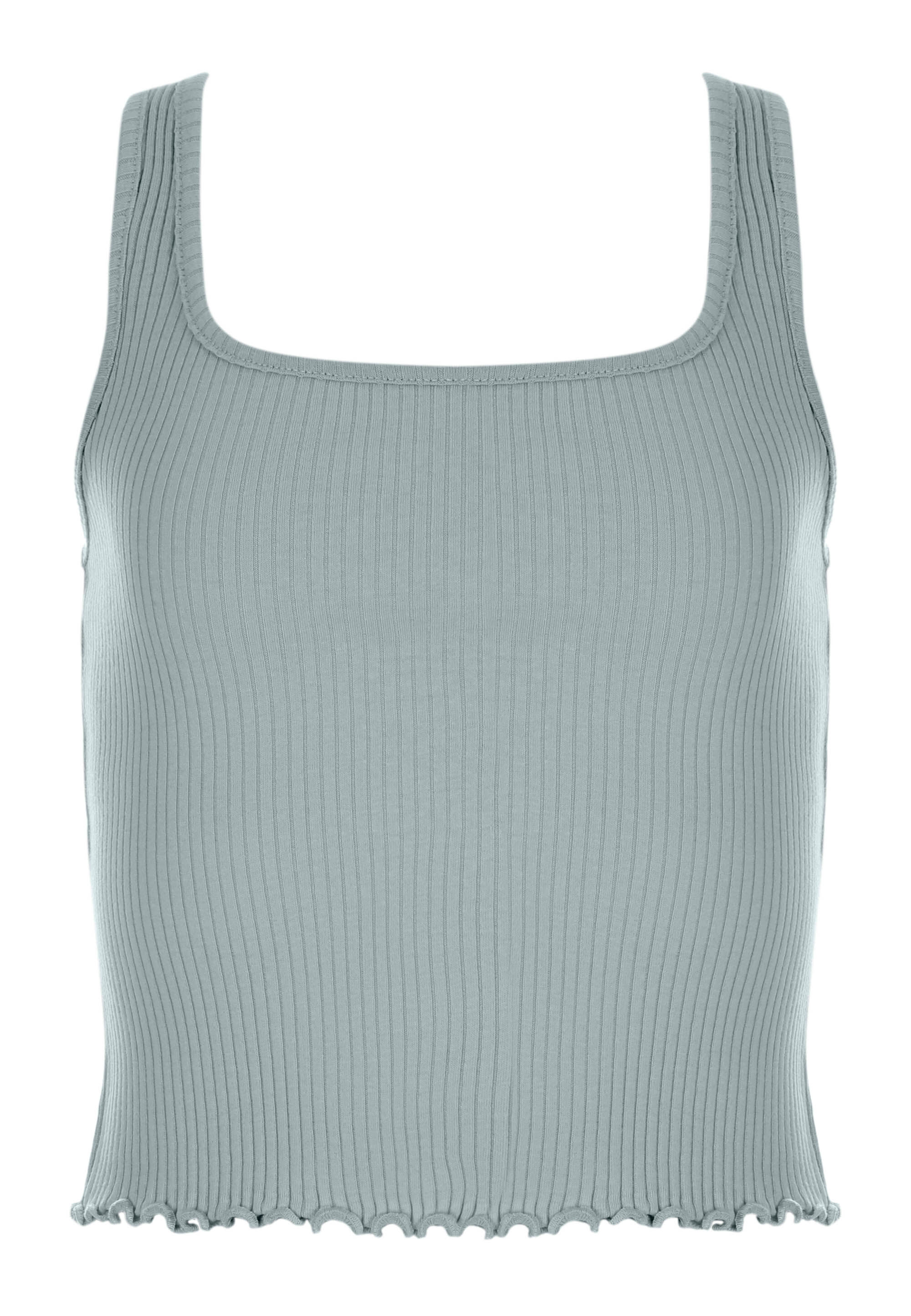 Older Girls Mint Square Neck Vest Top