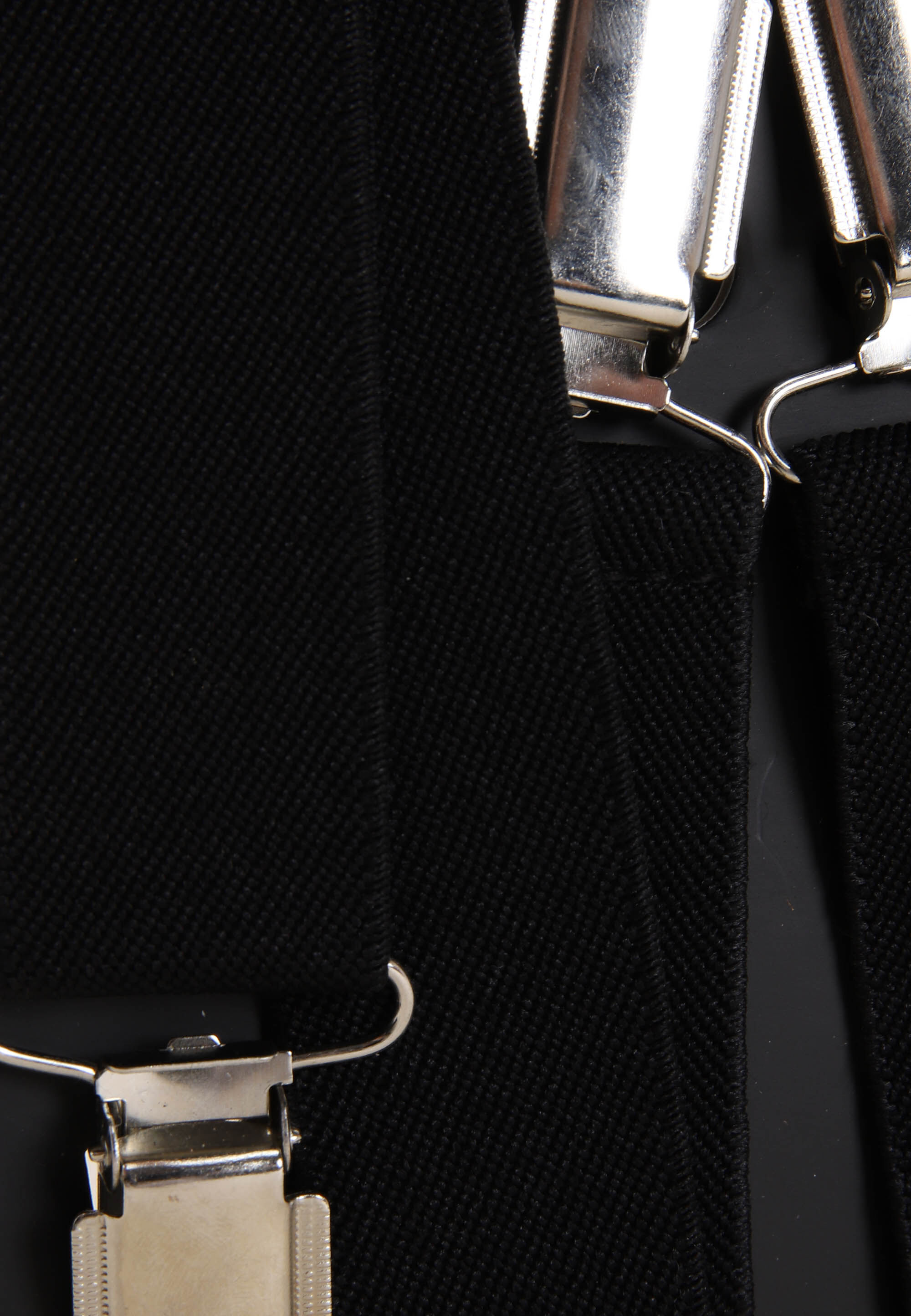 Mens Black Adjustable Braces