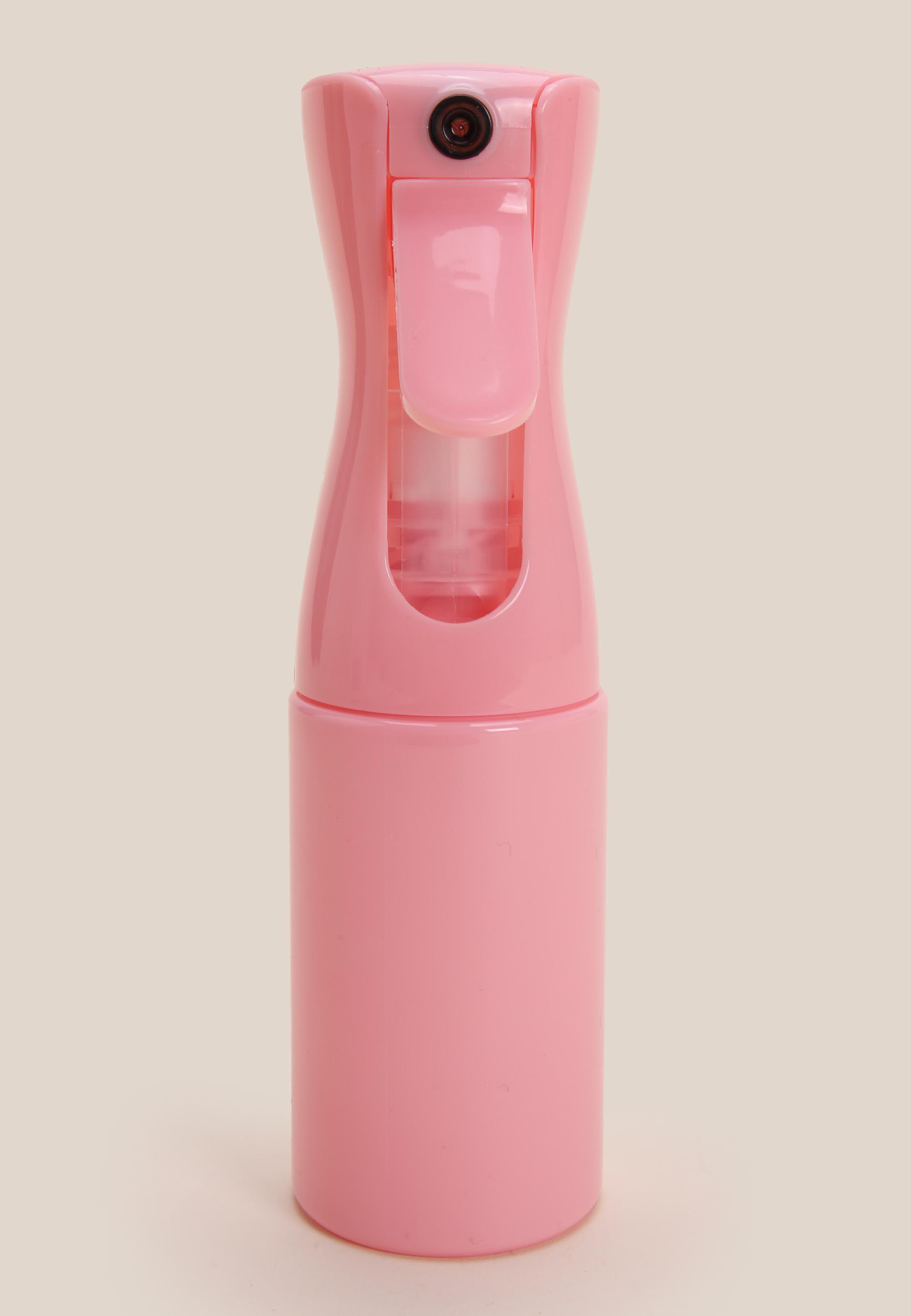 Womens Pink Plain Water Spray Bottle