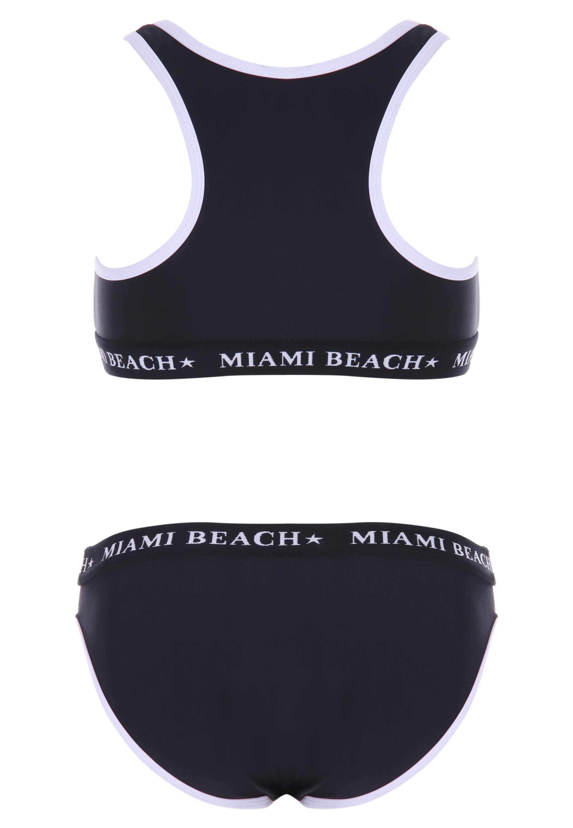 Older Girls Black Sport Bikini