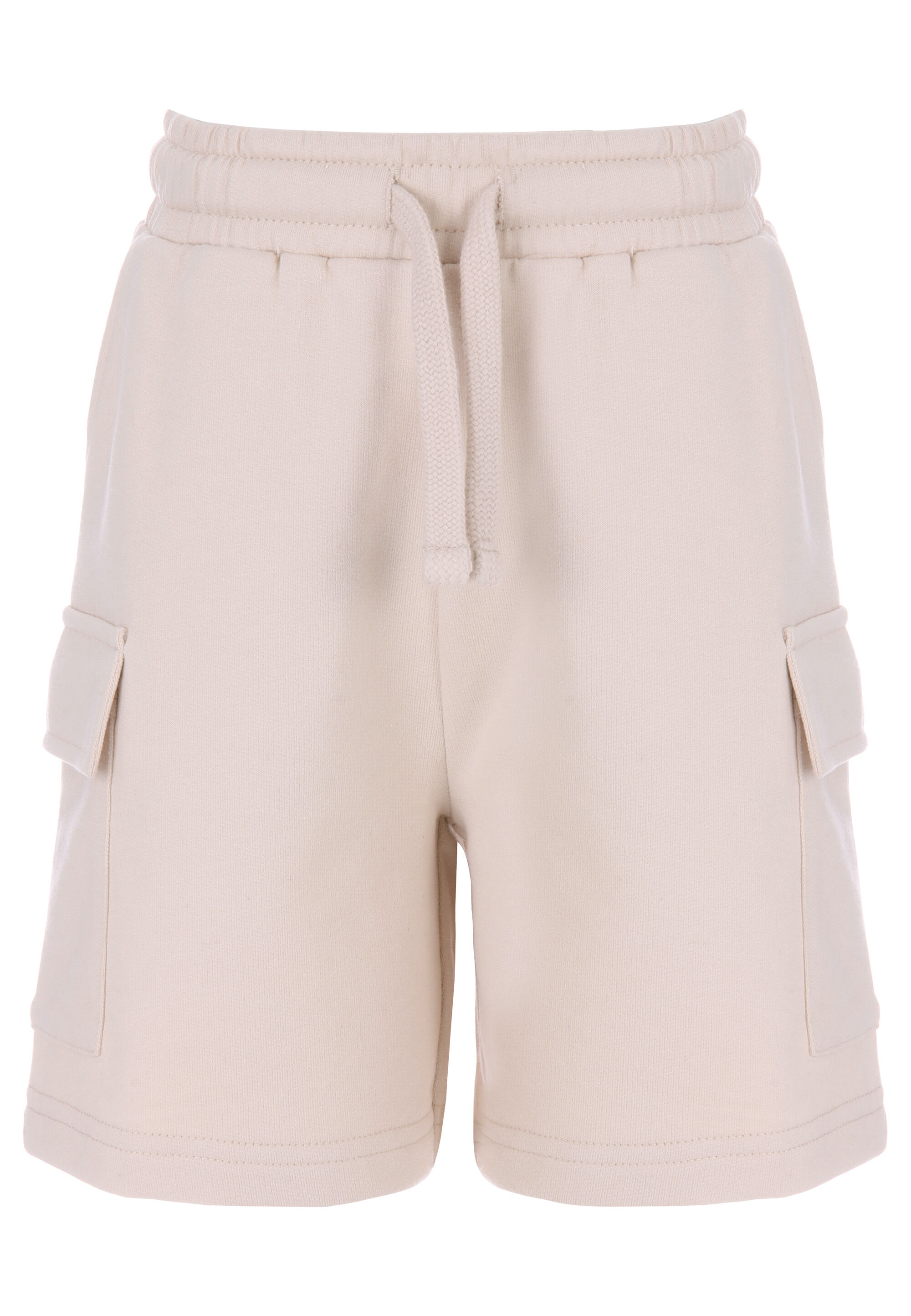 Older Boys Stone Jersey Cargo Shorts